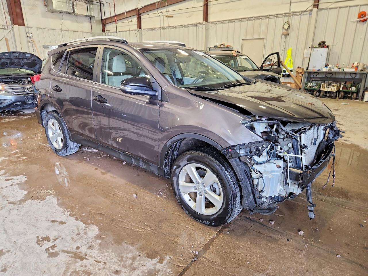 2013 Toyota Rav4 Xle Gray vin: JTMRFREV2D5019060