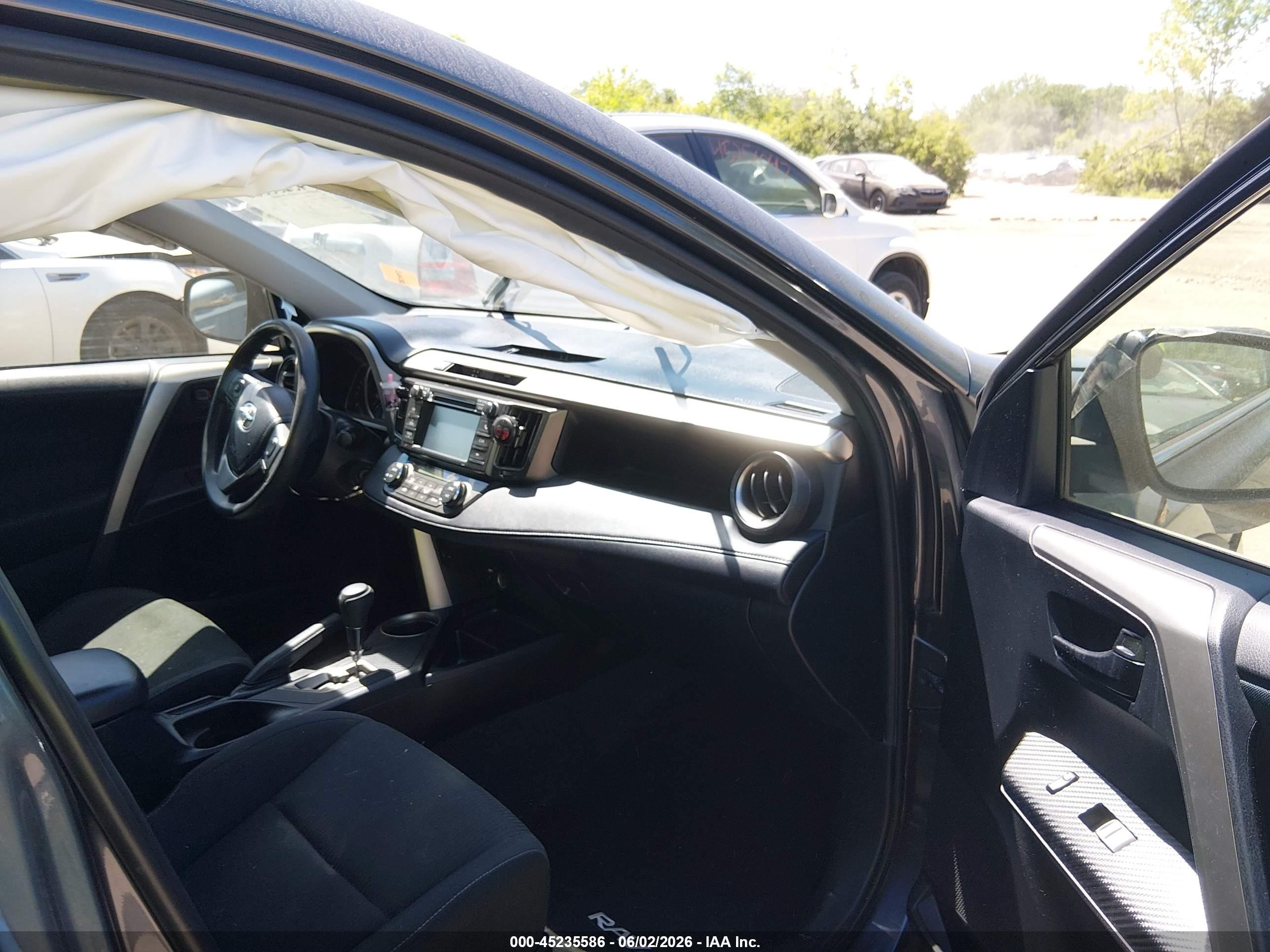 2013 Toyota Rav4 Xle Gray vin: JTMRFREV2DD004774