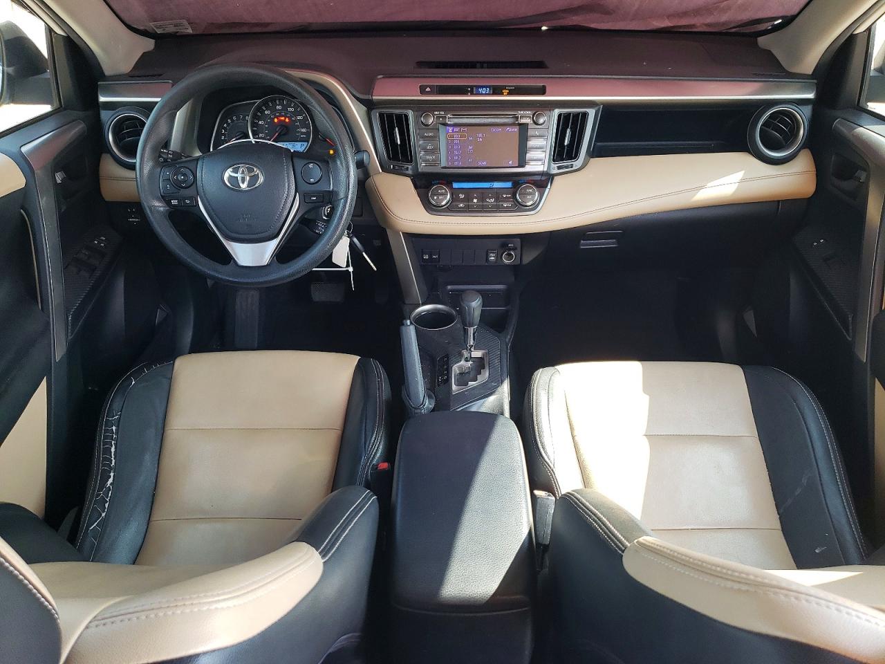 2013 Toyota Rav4 Xle White vin: JTMRFREV2DD035524