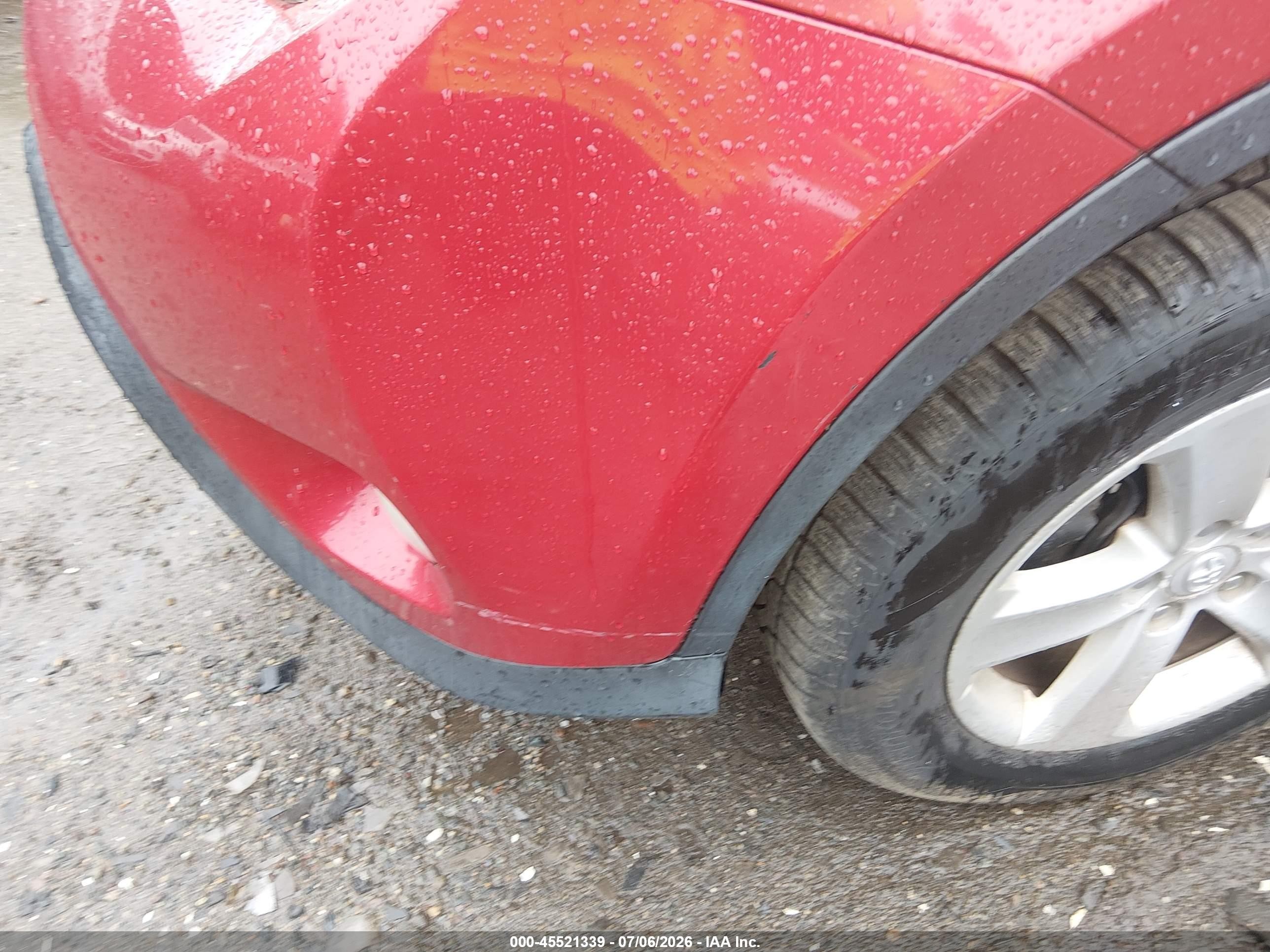 2013 Toyota Rav4 Xle Red vin: JTMRFREV2DD038231