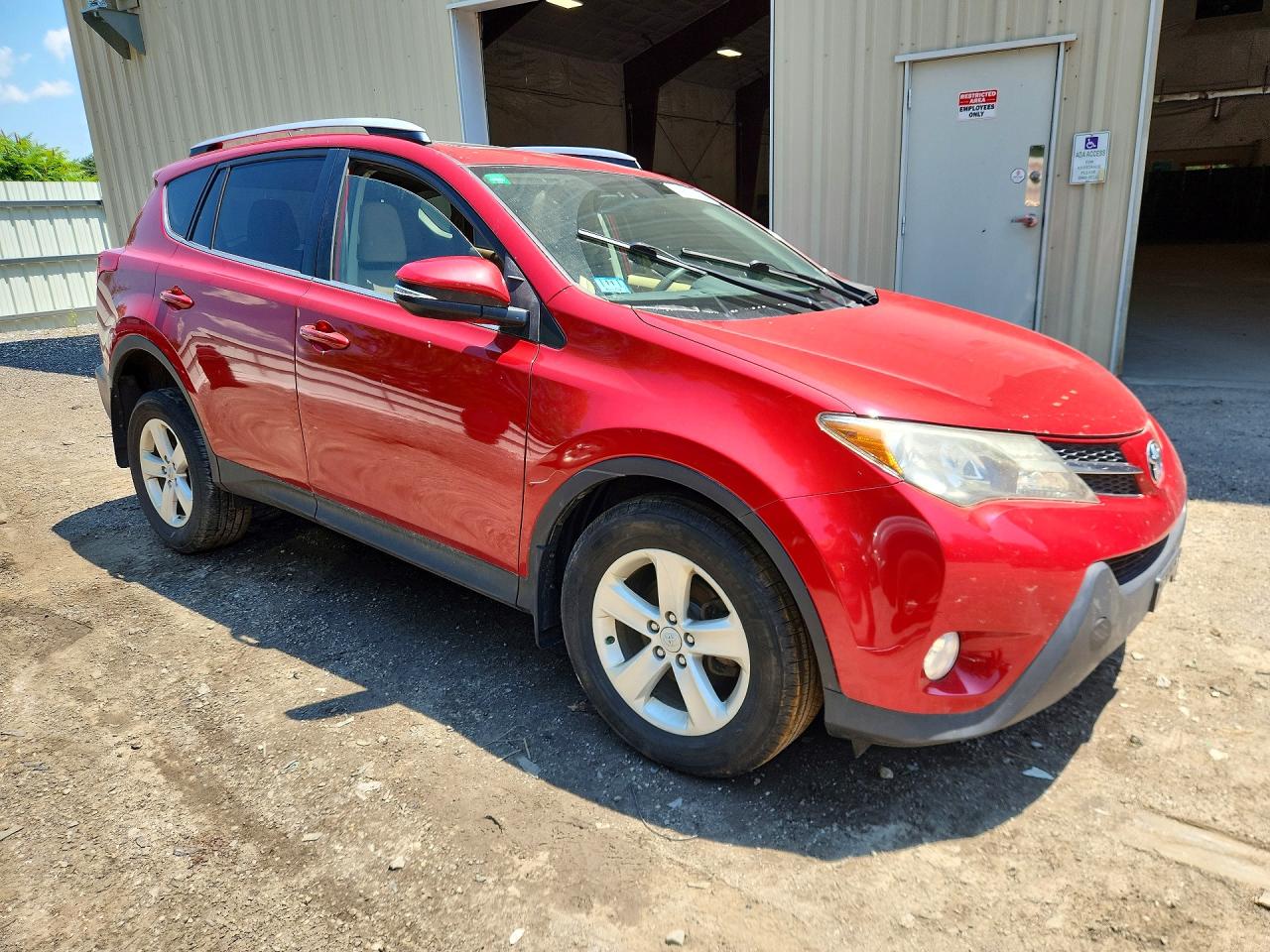 2013 Toyota Rav4 Xle Red vin: JTMRFREV2DD038262