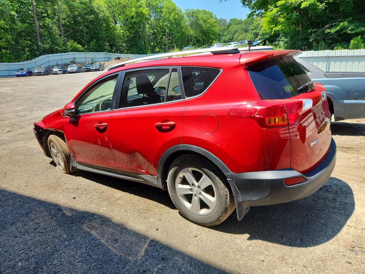 2013 Toyota Rav4 Xle Red vin: JTMRFREV2DD038262