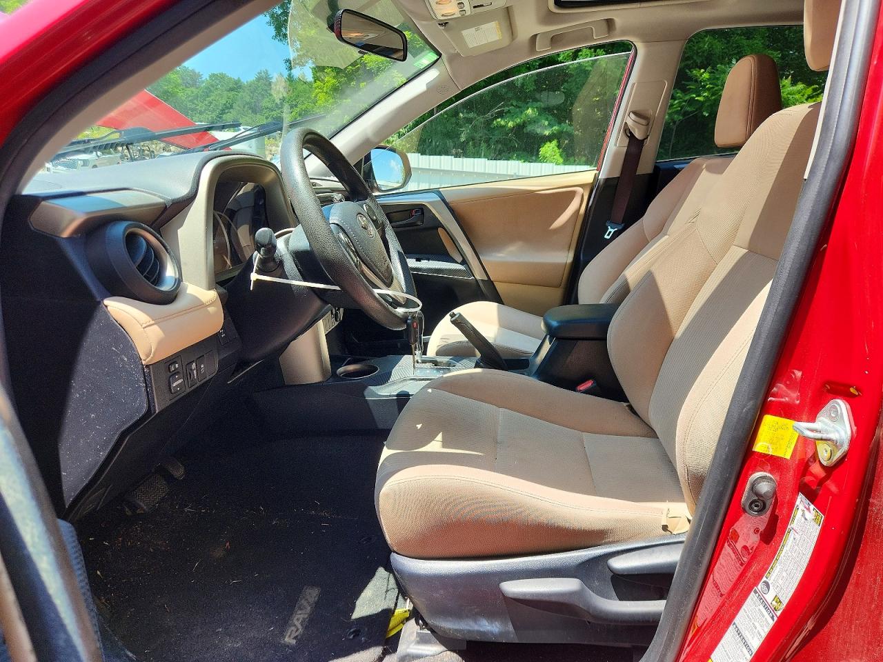 2013 Toyota Rav4 Xle Red vin: JTMRFREV2DD038262