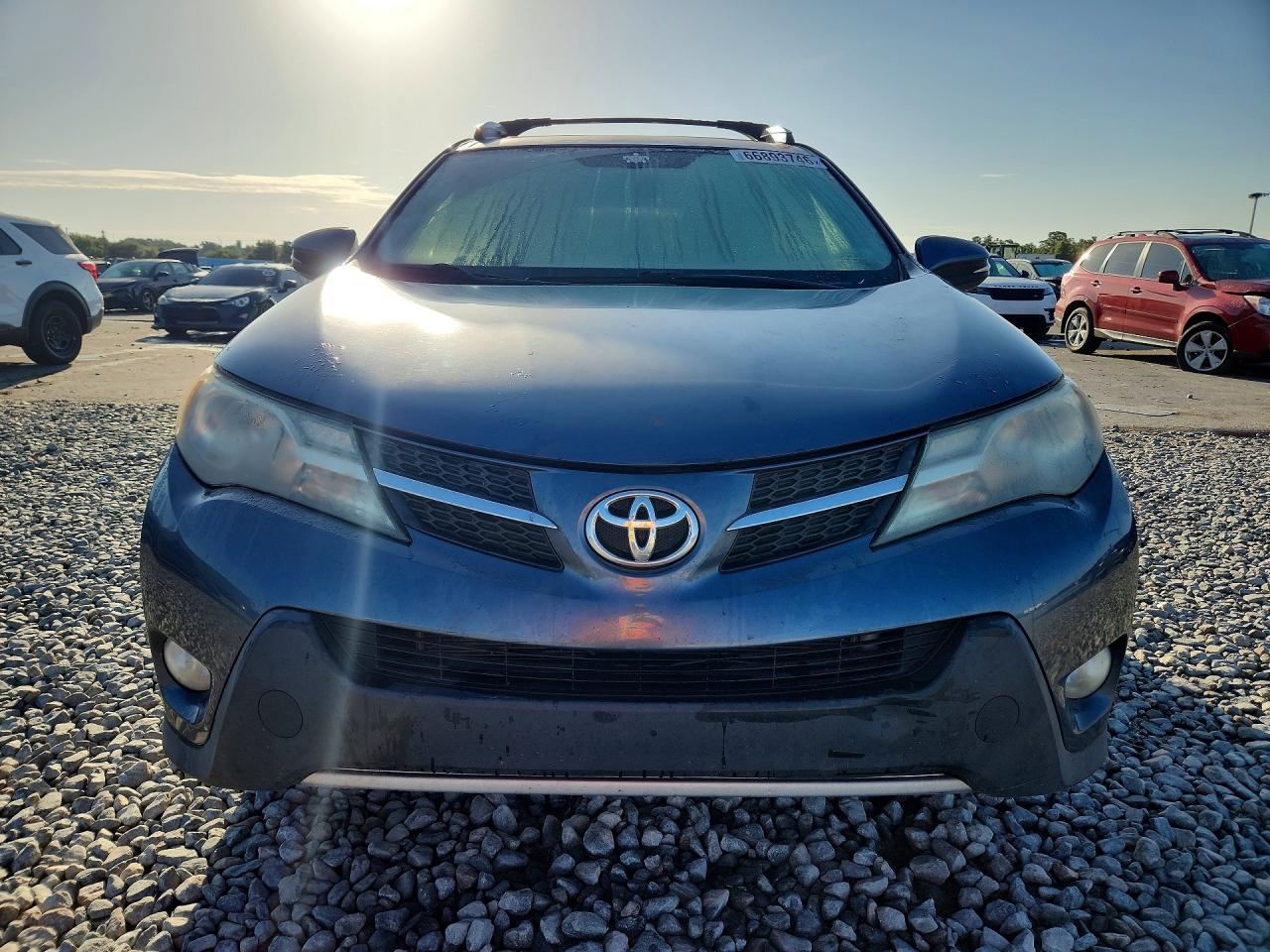 2013 Toyota Rav4 Xle Синий vin: JTMRFREV2DD045129