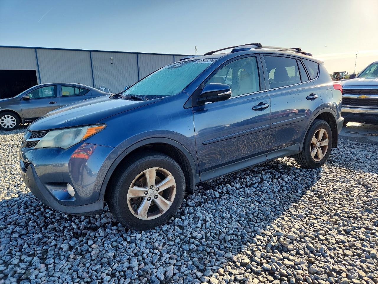 2013 Toyota Rav4 Xle Синий vin: JTMRFREV2DD045129
