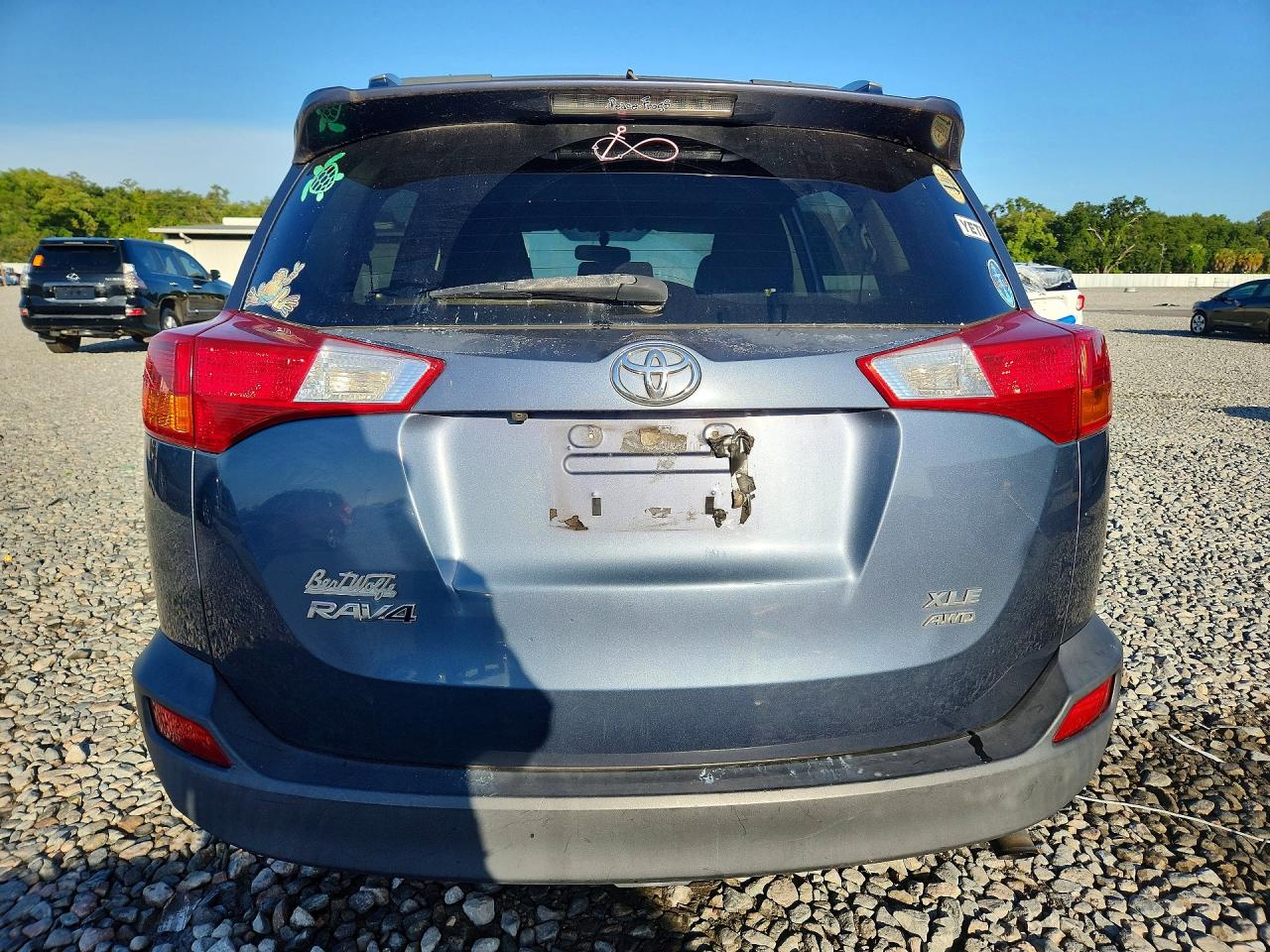 2013 Toyota Rav4 Xle Синий vin: JTMRFREV2DD045129