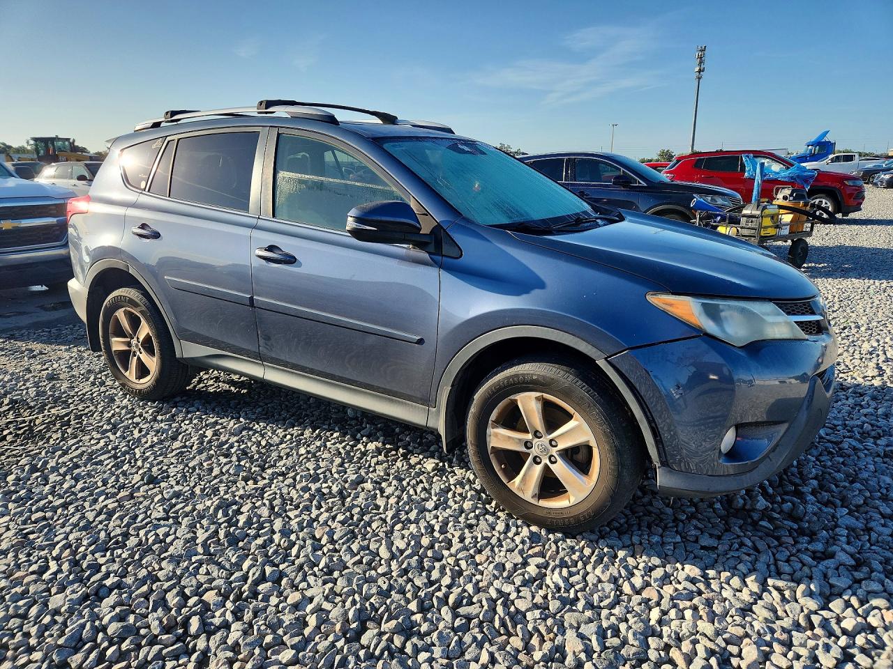 2013 Toyota Rav4 Xle Синий vin: JTMRFREV2DD045129