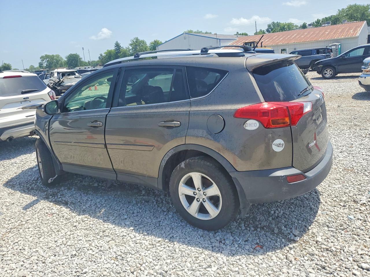 2014 Toyota Rav4 Xle Gray vin: JTMRFREV2ED067522