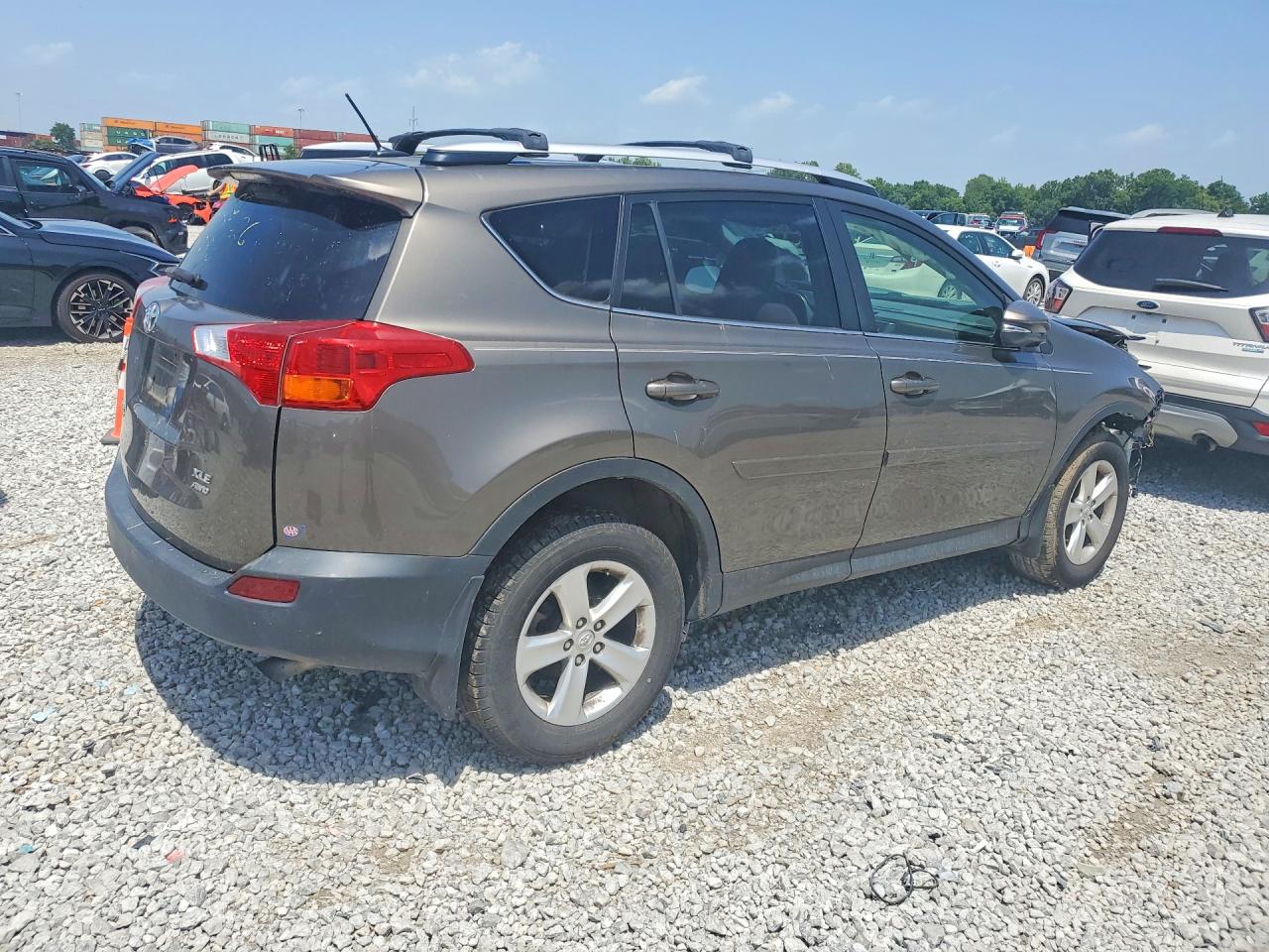 2014 Toyota Rav4 Xle Gray vin: JTMRFREV2ED067522