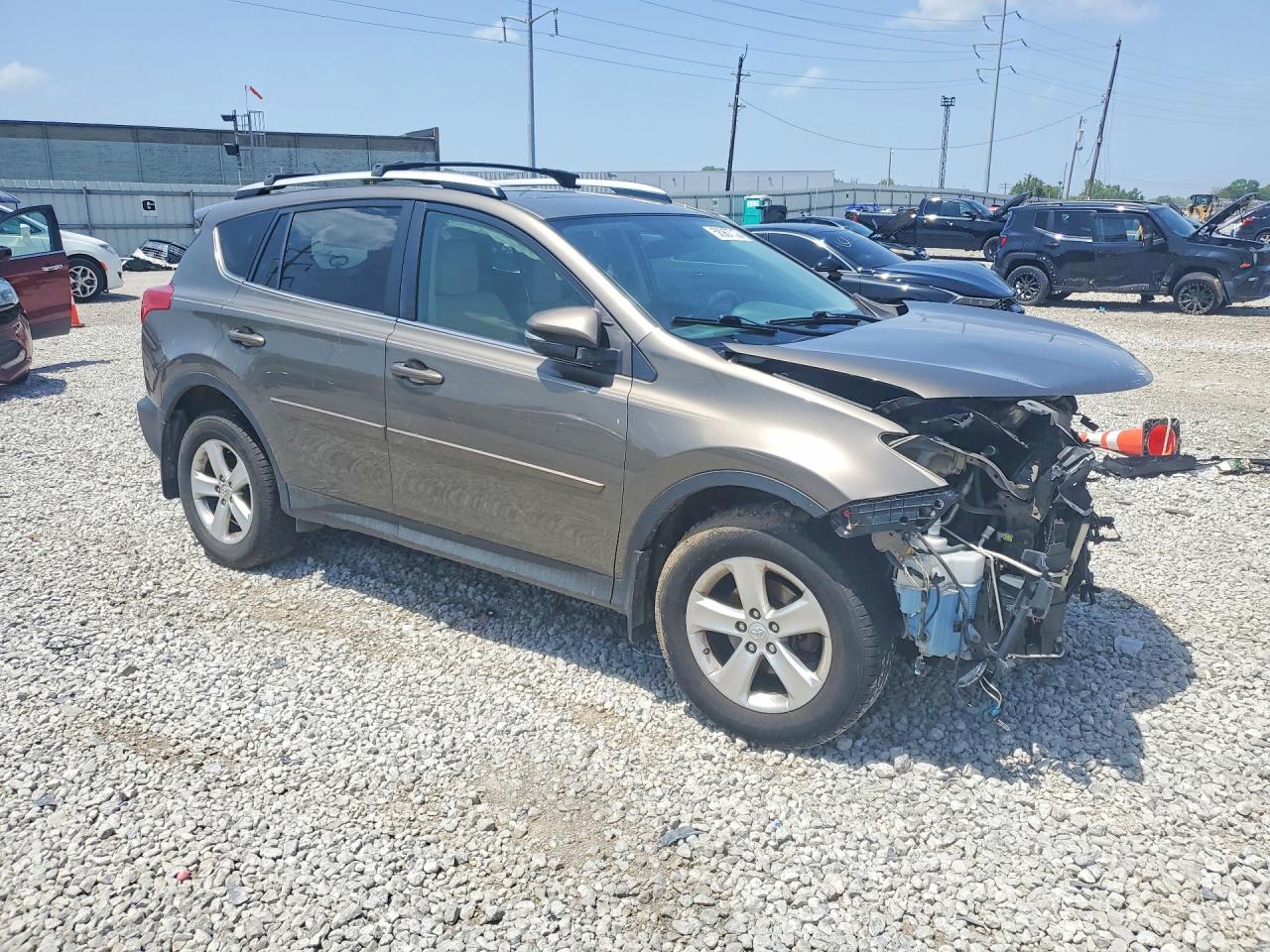 2014 Toyota Rav4 Xle Gray vin: JTMRFREV2ED067522