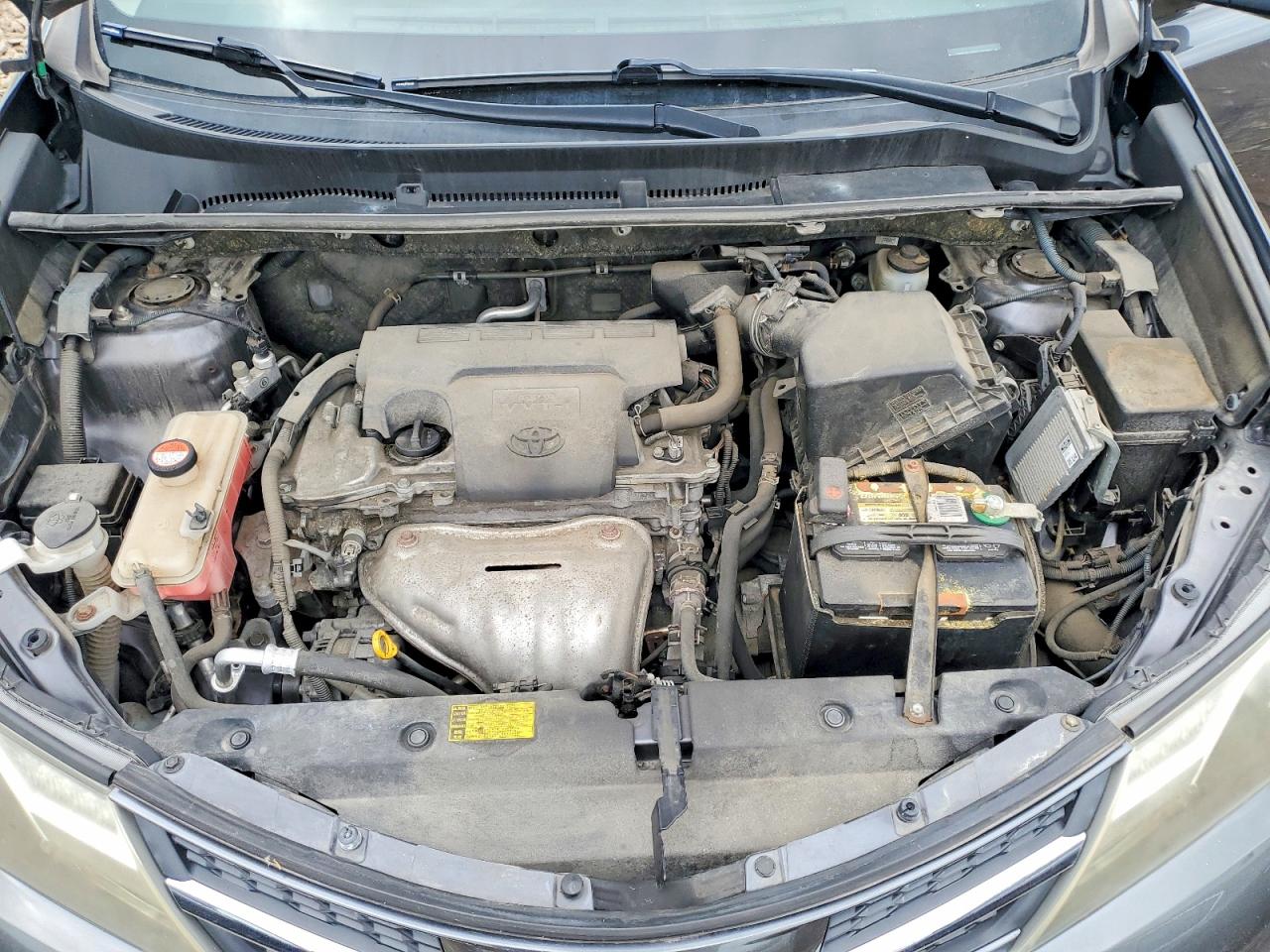 2015 Toyota Rav4 Xle Gray vin: JTMRFREV2FD129759