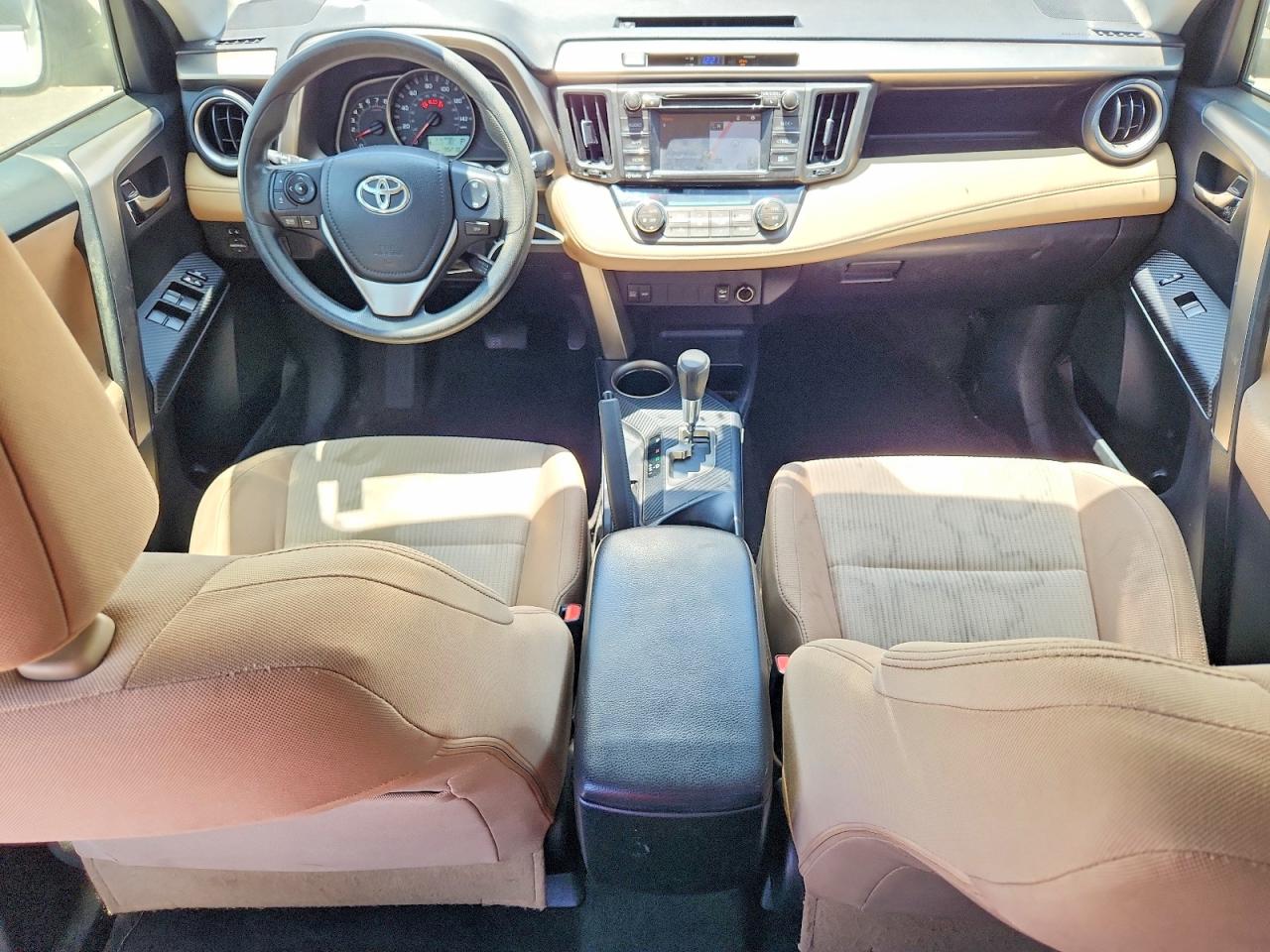 2015 Toyota Rav4 Xle White vin: JTMRFREV2FJ020039