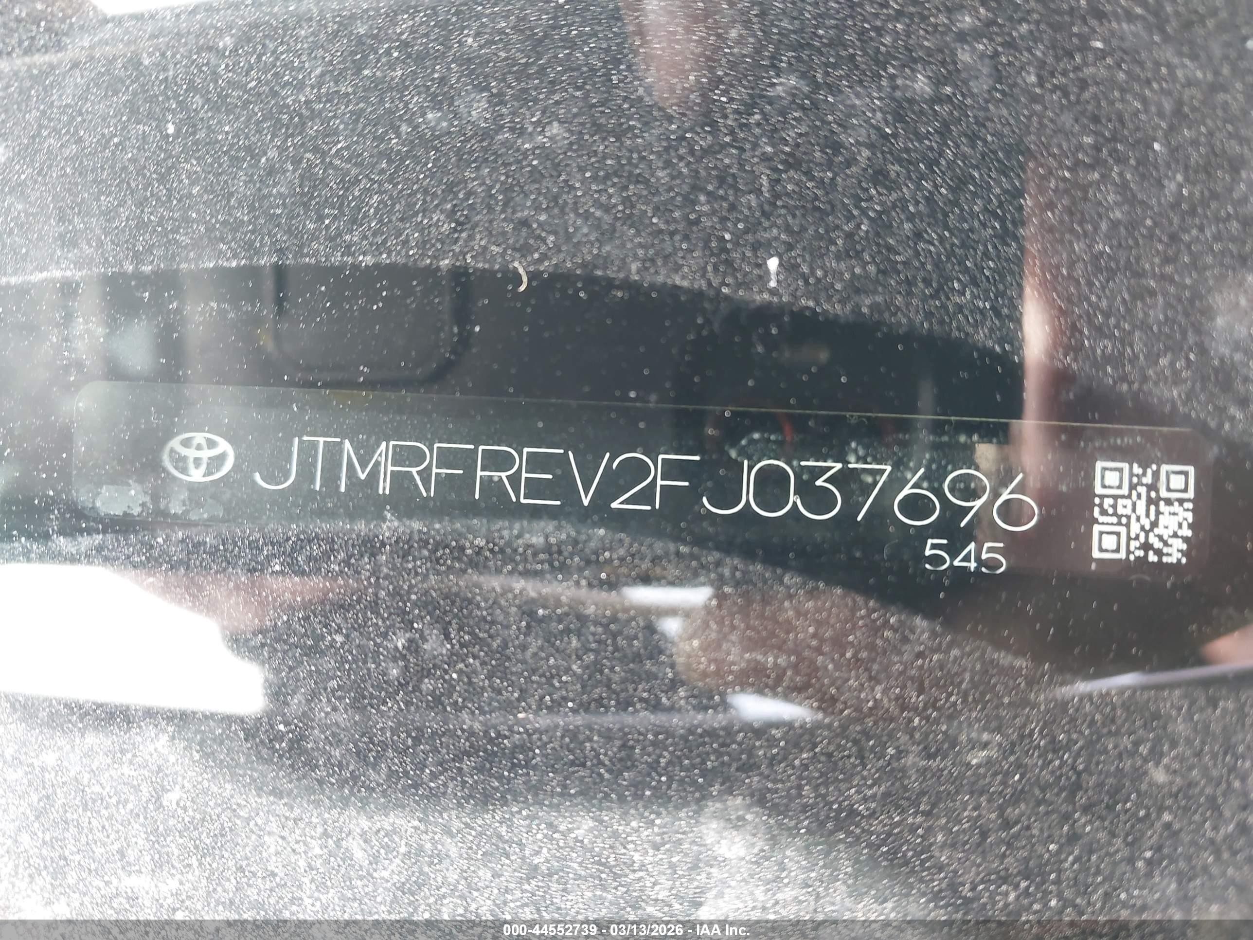 2015 Toyota Rav4 Xle White vin: JTMRFREV2FJ037696