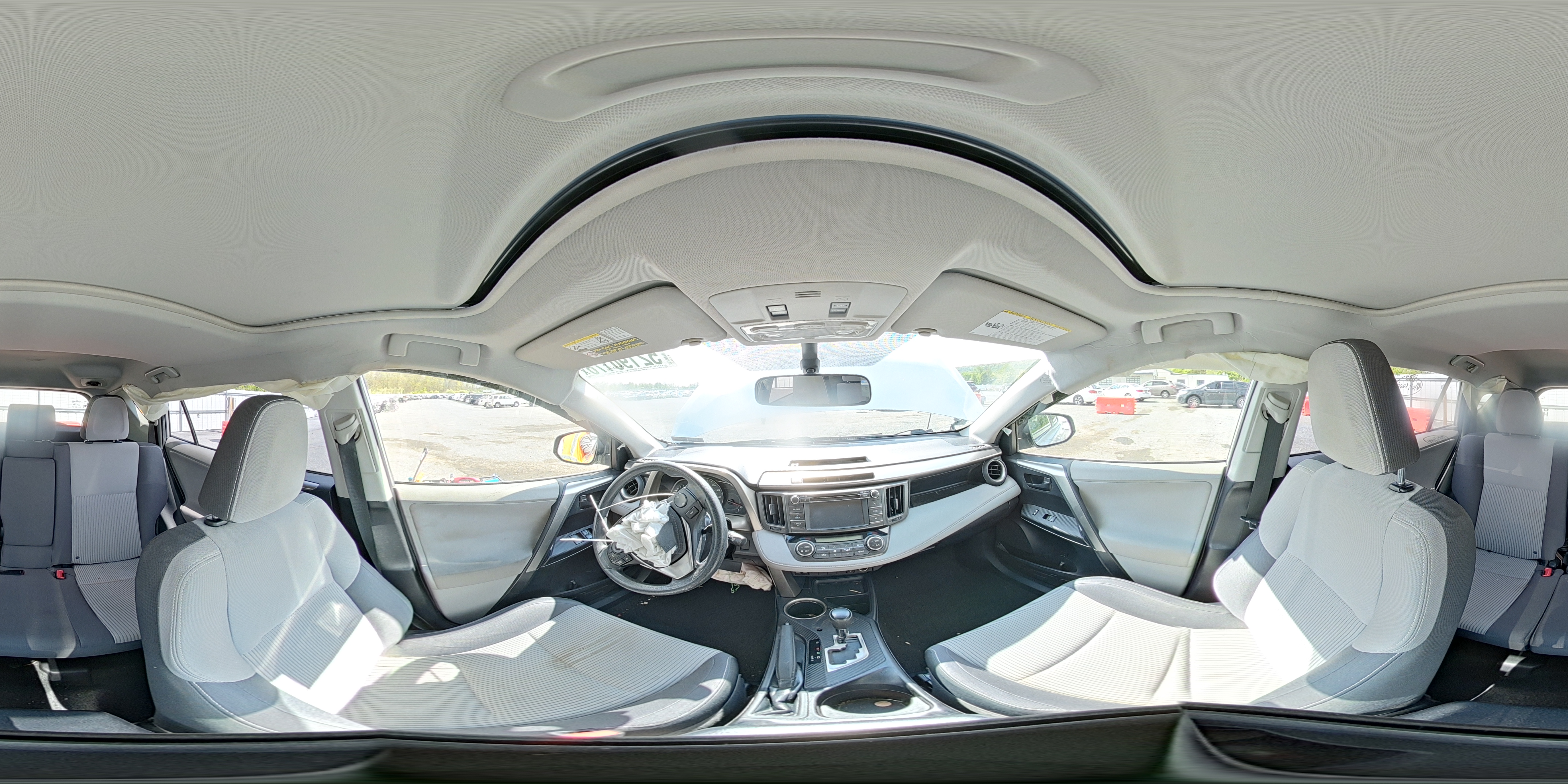 2013 Toyota Rav4 Xle Silver vin: JTMRFREV3D5000498