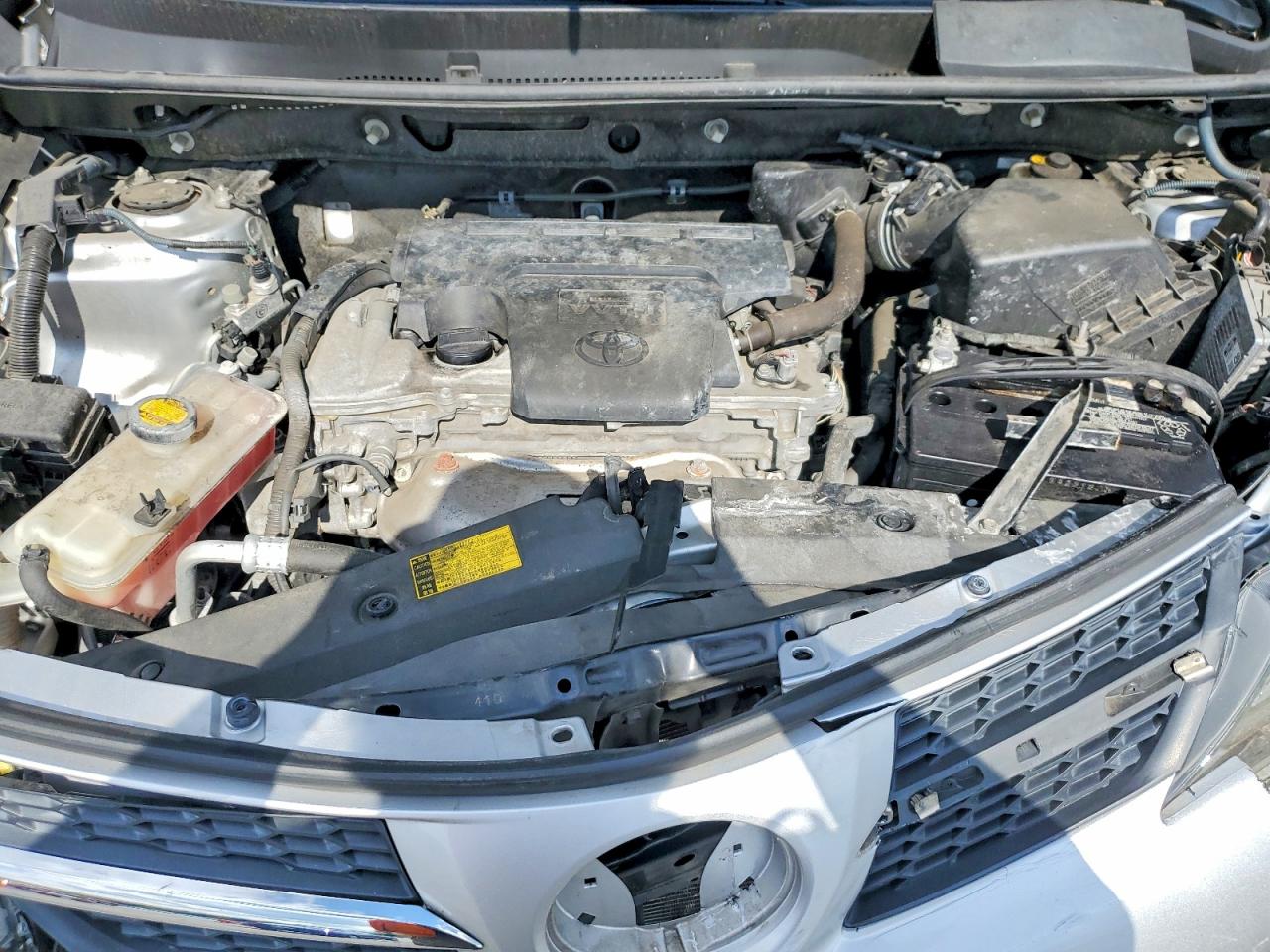 2013 Toyota Rav4 Xle Silver vin: JTMRFREV3D5000498