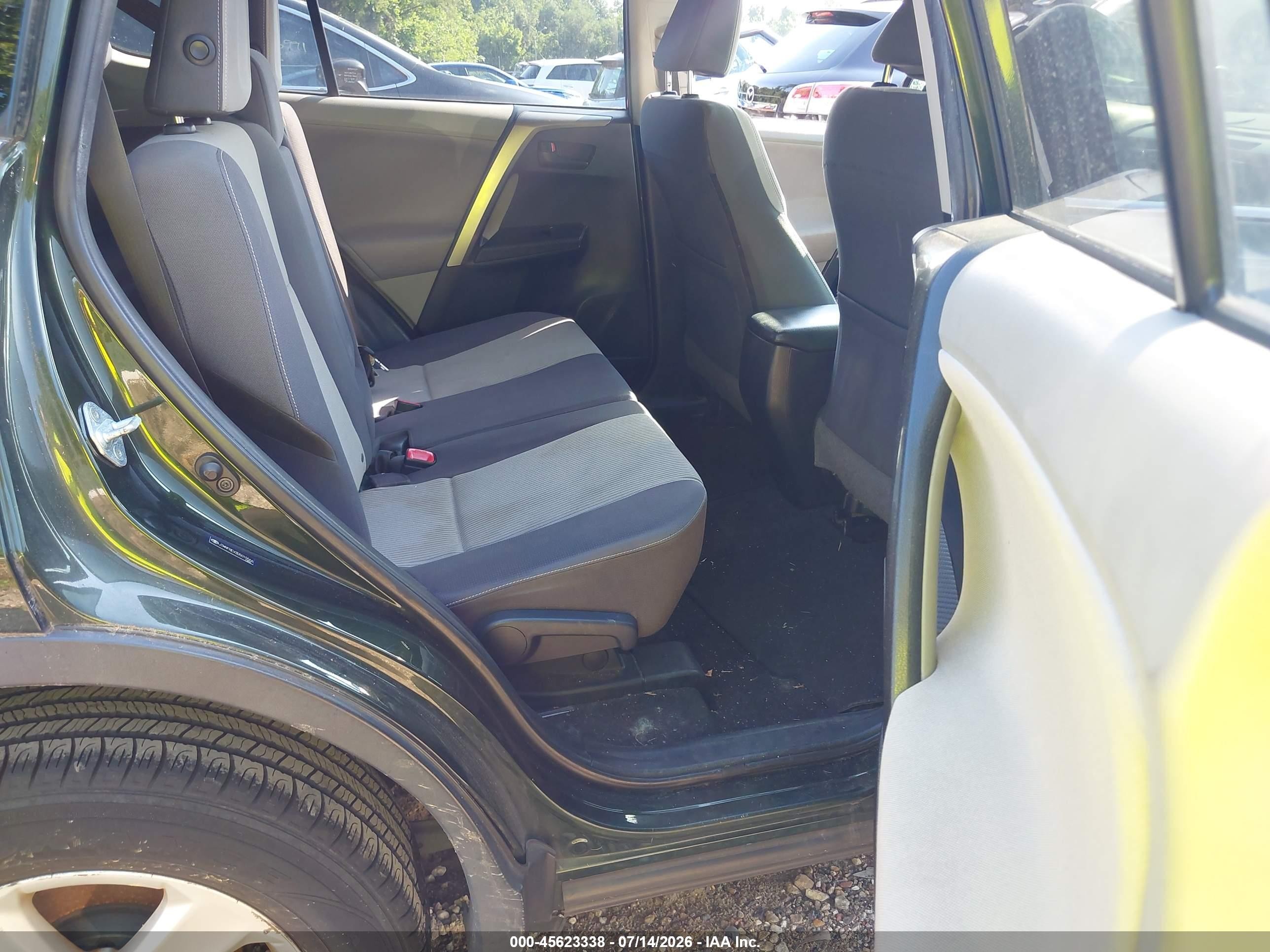 2013 Toyota Rav4 Xle Green vin: JTMRFREV3D5015566