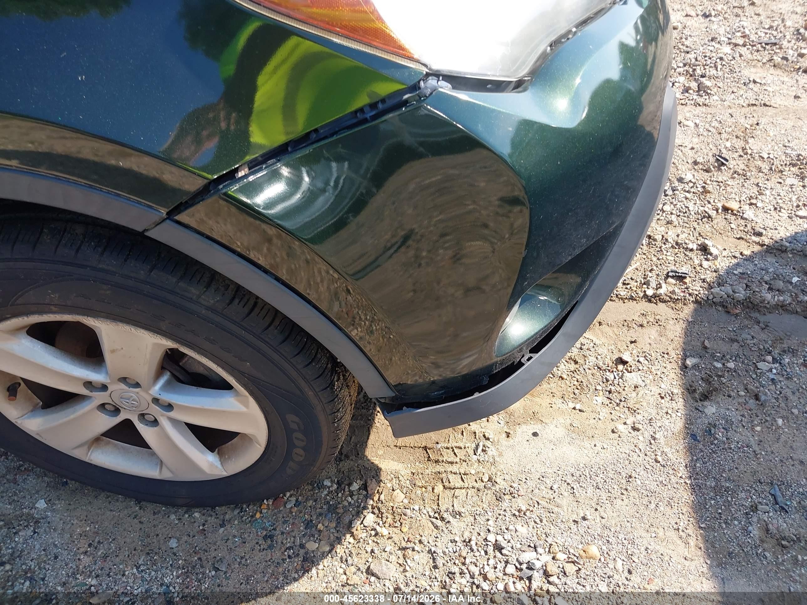 2013 Toyota Rav4 Xle Green vin: JTMRFREV3D5015566