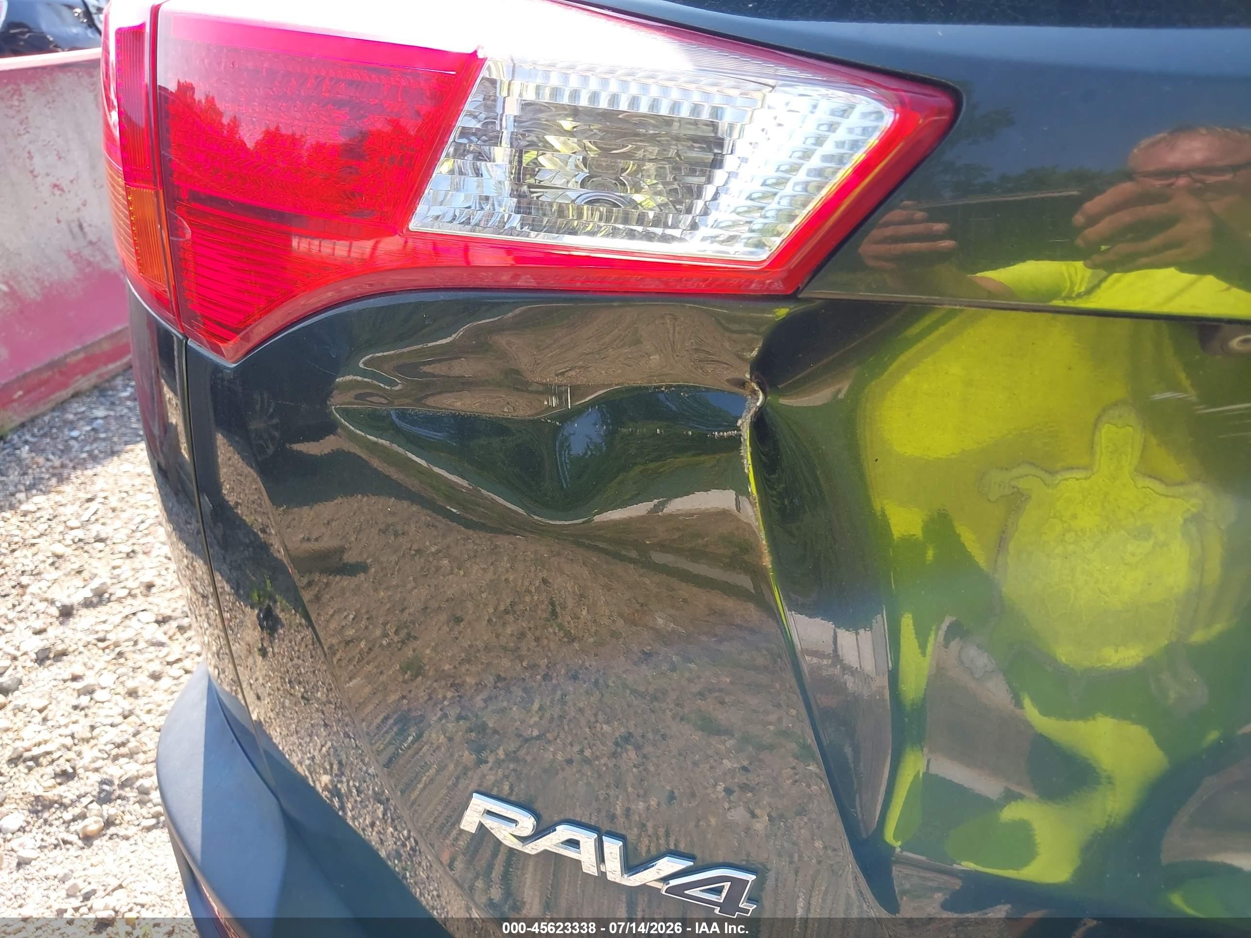 2013 Toyota Rav4 Xle Green vin: JTMRFREV3D5015566