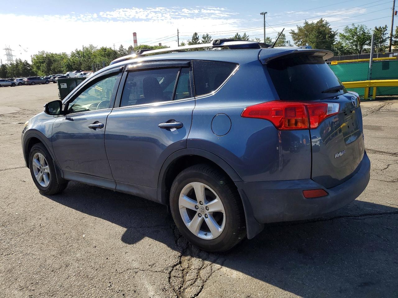 2013 Toyota Rav4 Xle Blue vin: JTMRFREV3D5020234