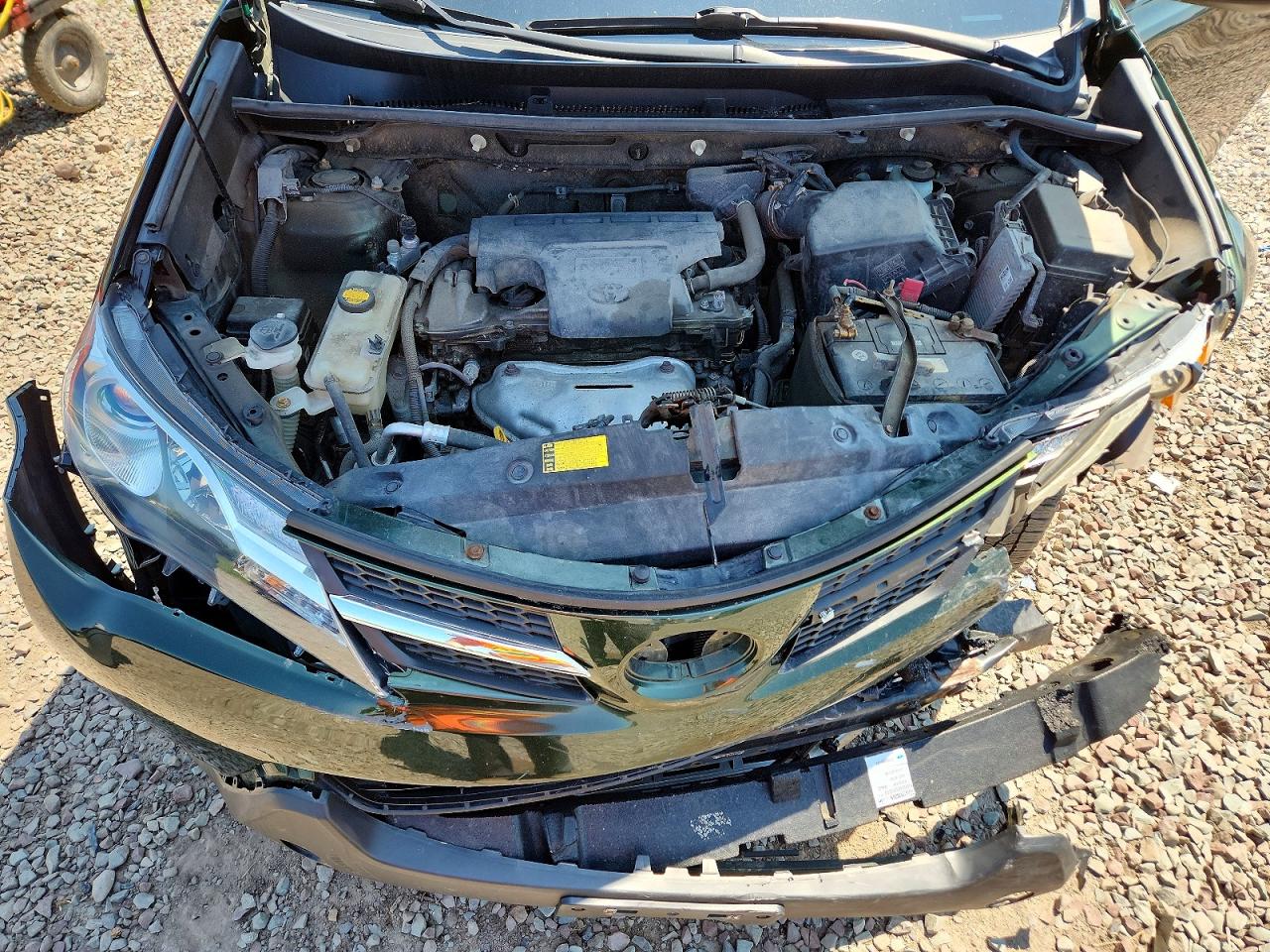 2013 Toyota Rav4 Xle Зеленый vin: JTMRFREV3DD025584