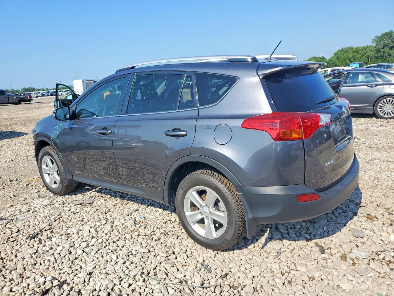 2013 Toyota Rav4 Xle Gray vin: JTMRFREV3DD041560