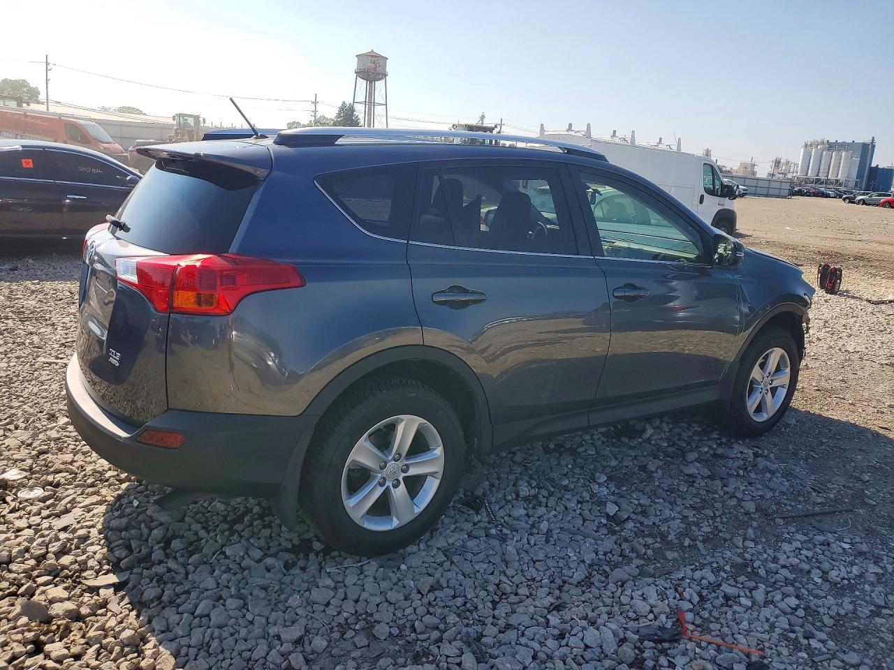 2013 Toyota Rav4 Xle Gray vin: JTMRFREV3DD041560