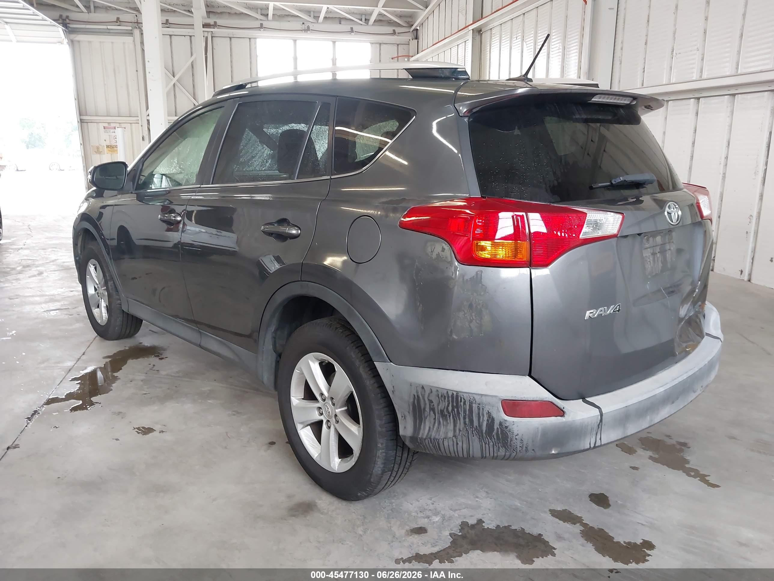 2014 Toyota Rav4 Xle Silver vin: JTMRFREV3ED070445