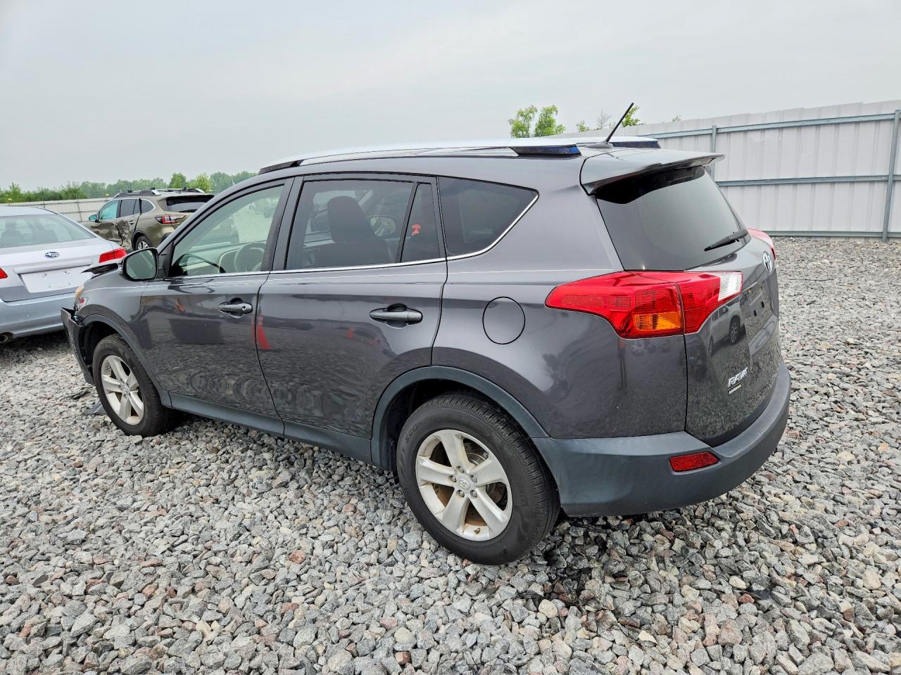 2014 Toyota Rav4 Xle Gray vin: JTMRFREV3EJ005967
