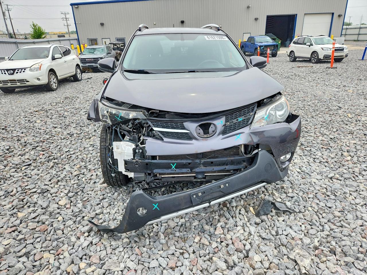 2014 Toyota Rav4 Xle Gray vin: JTMRFREV3EJ005967