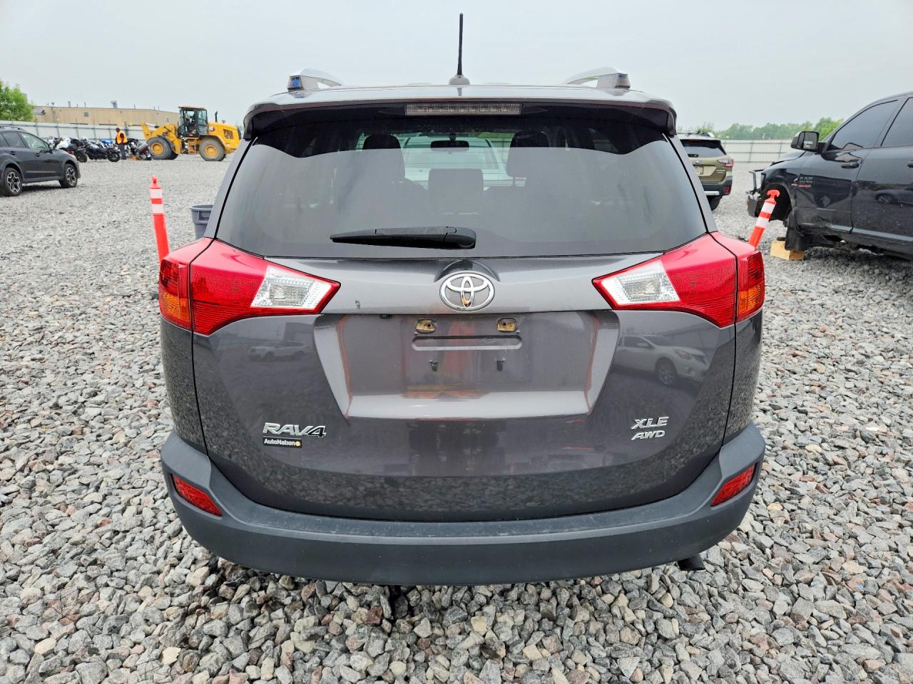 2014 Toyota Rav4 Xle Gray vin: JTMRFREV3EJ005967