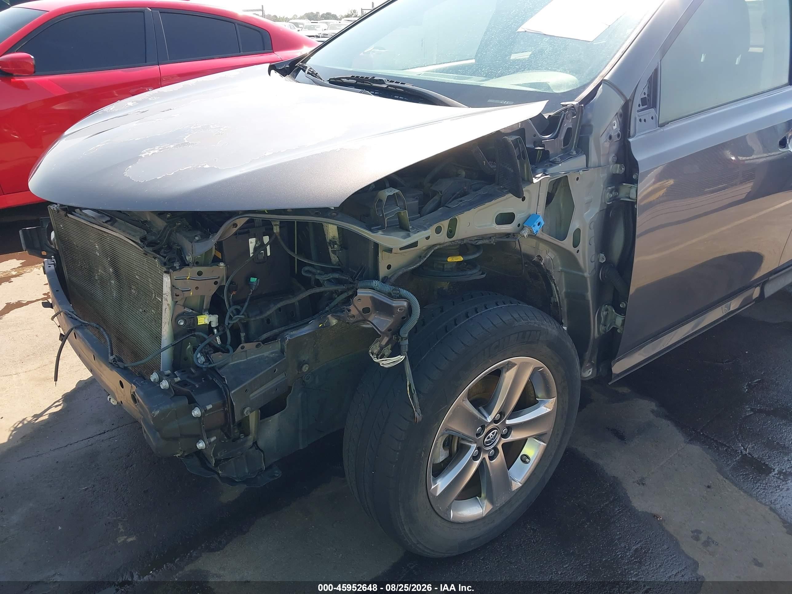 2015 Toyota Rav4 Xle Серый vin: JTMRFREV3FD122965