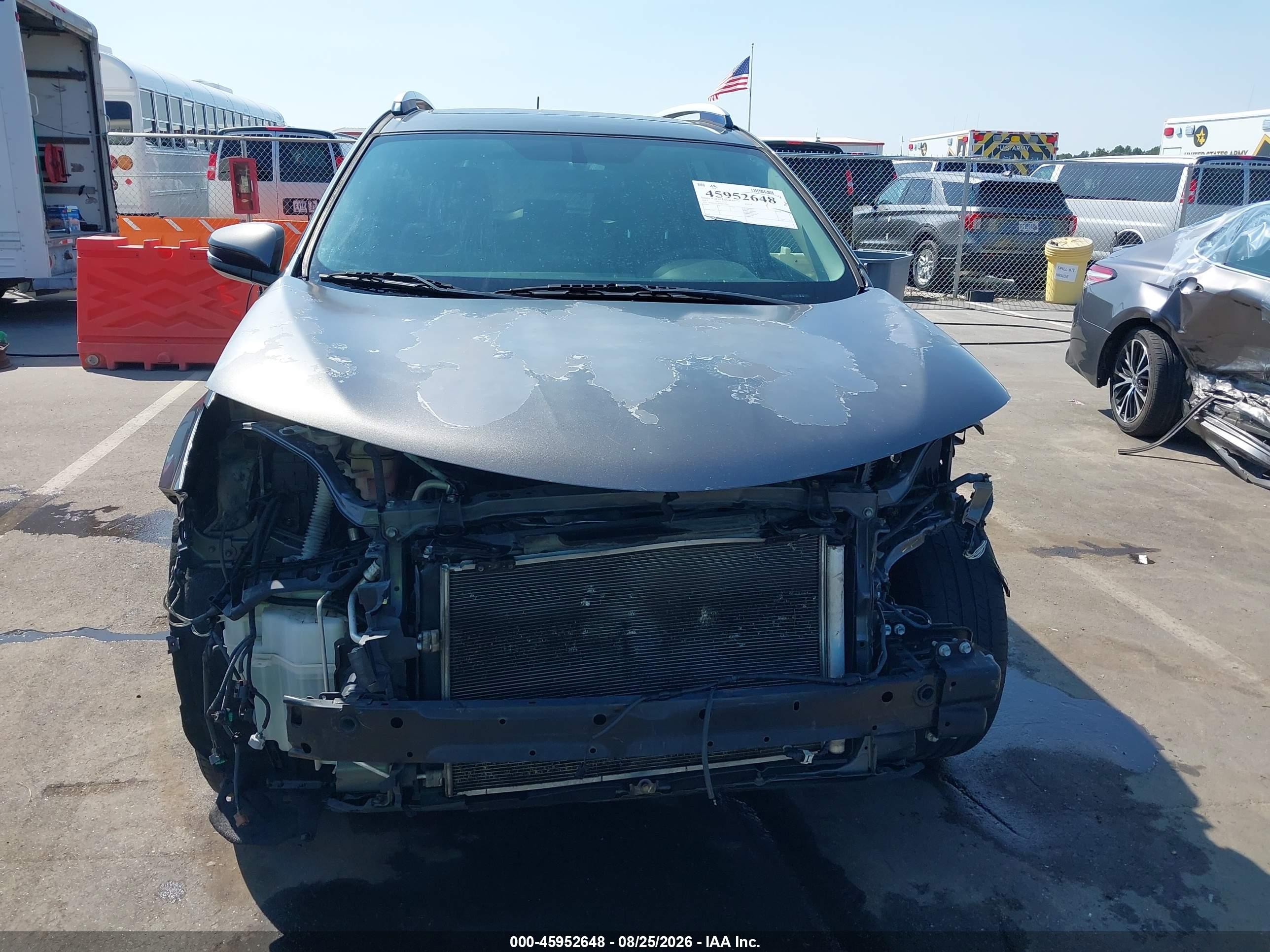 2015 Toyota Rav4 Xle Серый vin: JTMRFREV3FD122965