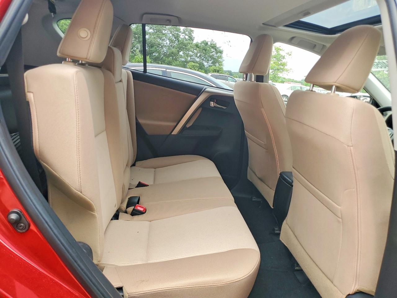 2015 Toyota Rav4 Xle Maroon vin: JTMRFREV3FD124716
