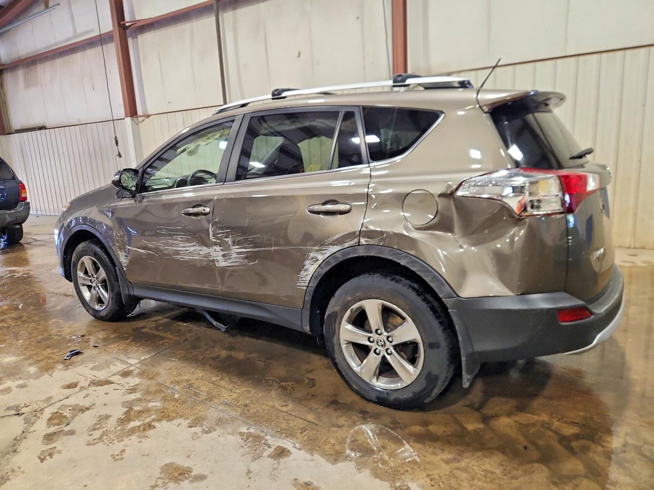2015 Toyota Rav4 Xle Gray vin: JTMRFREV3FD150376