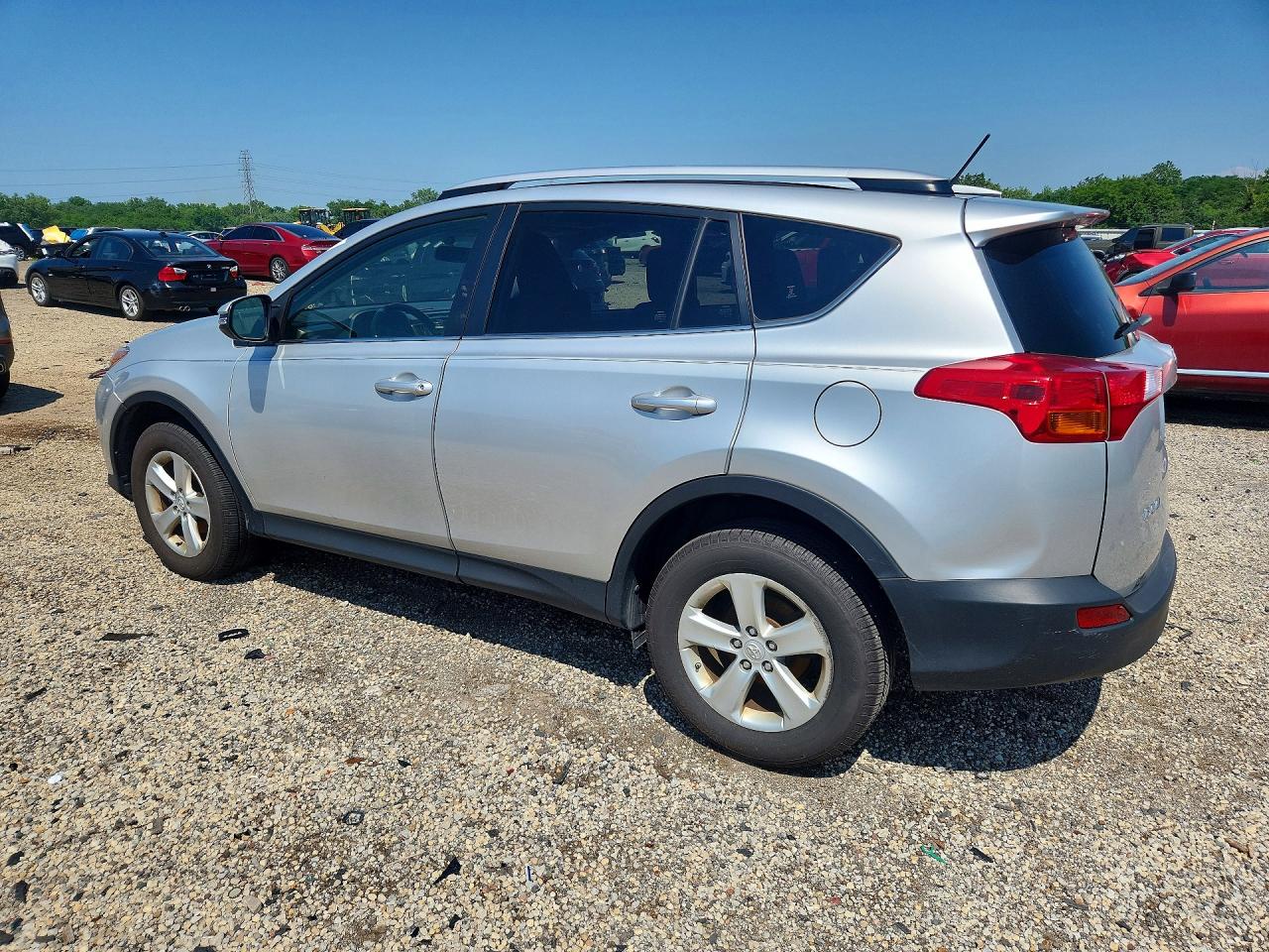 2013 Toyota Rav4 Xle Серебряный vin: JTMRFREV4D5001269