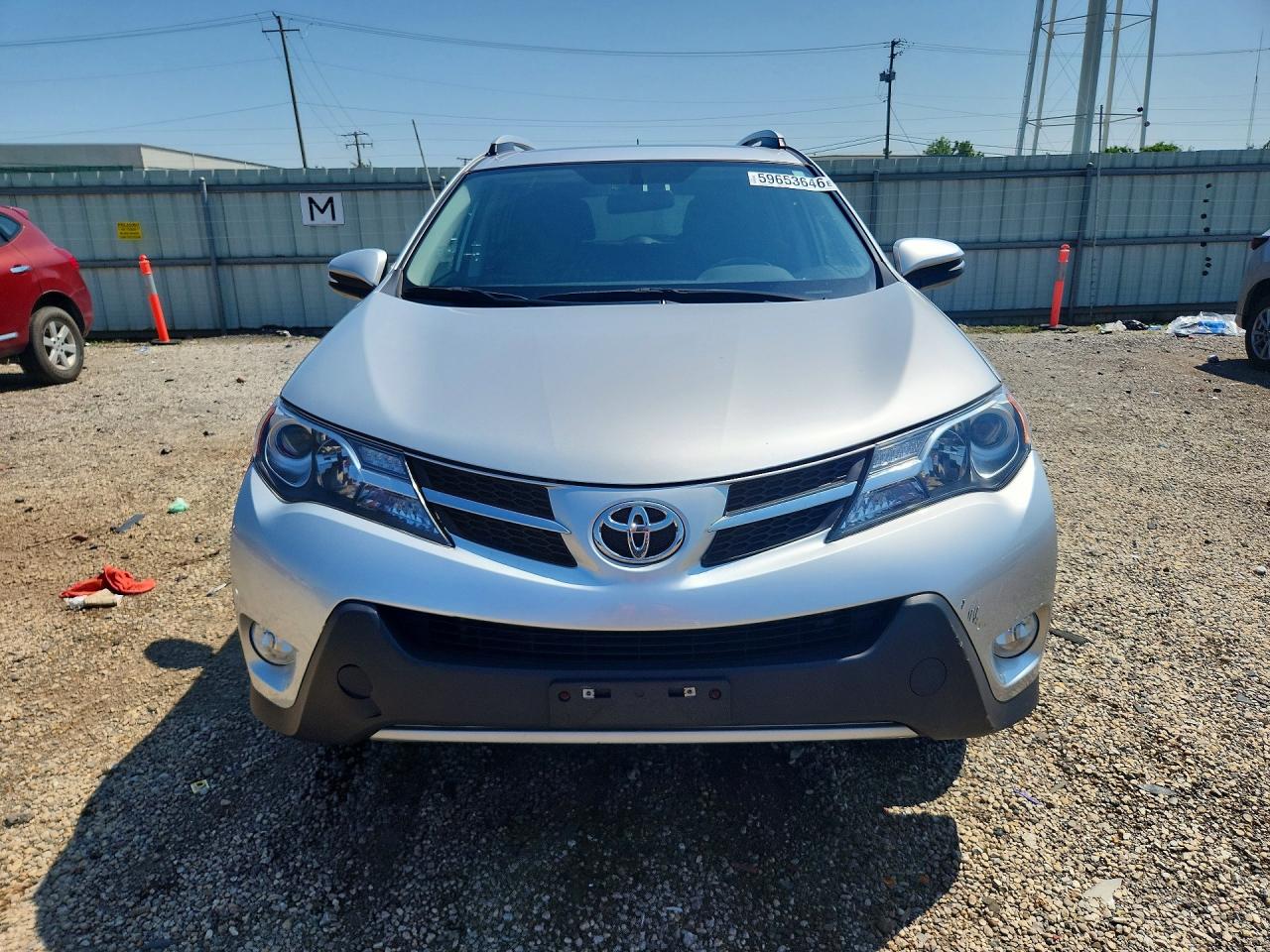 2013 Toyota Rav4 Xle Серебряный vin: JTMRFREV4D5001269