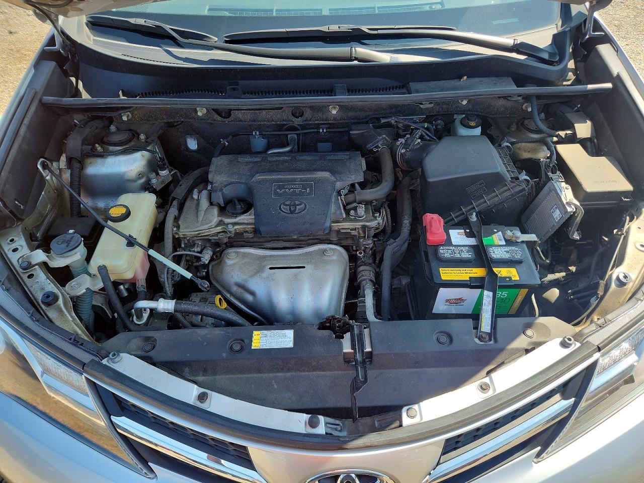 2013 Toyota Rav4 Xle Серебряный vin: JTMRFREV4D5001269