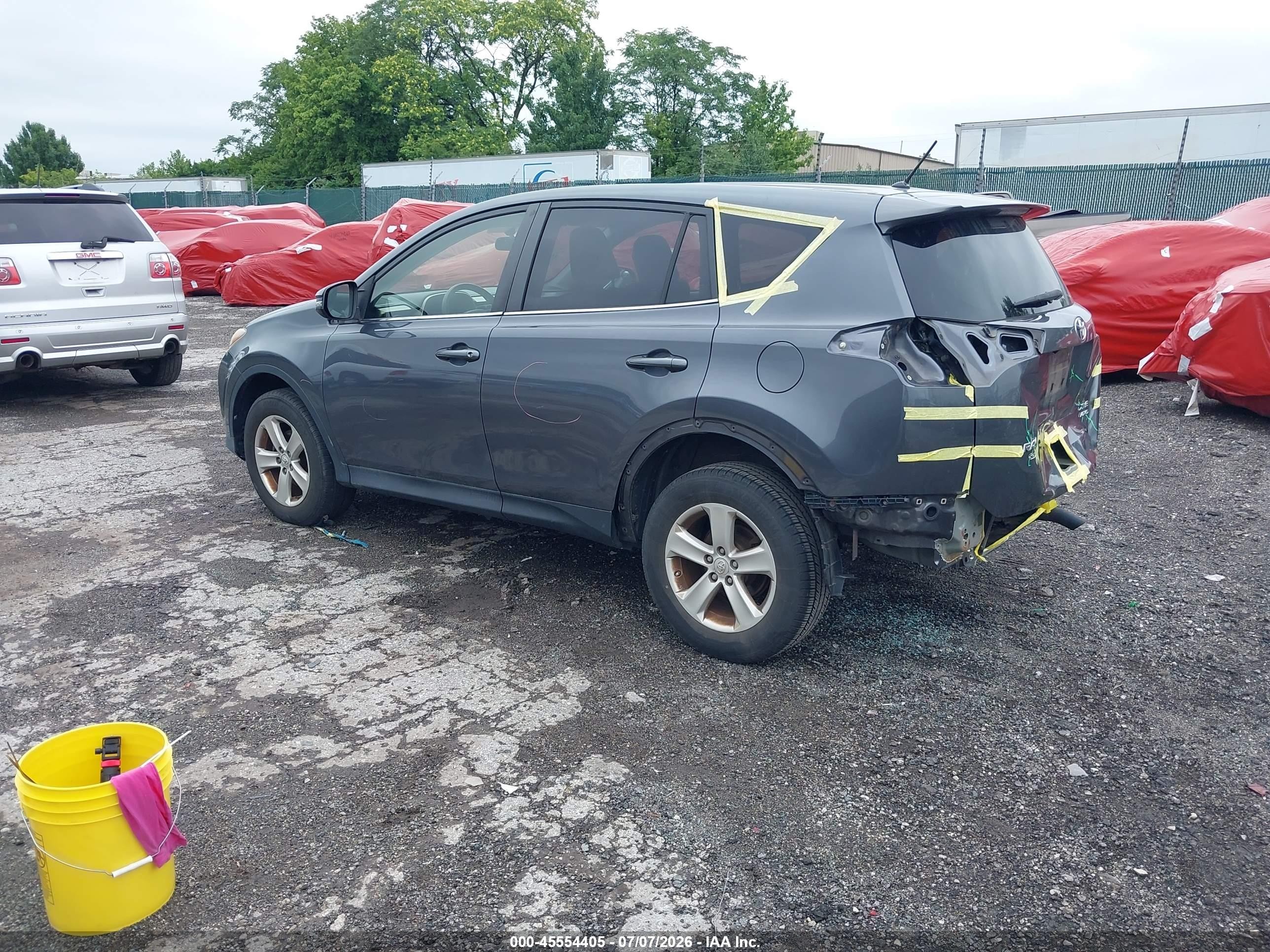 2013 Toyota Rav4 Xle Teal vin: JTMRFREV4DD041700