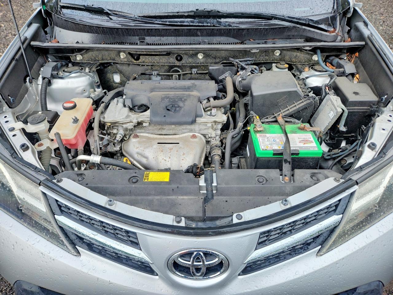 2014 Toyota Rav4 Xle Silver vin: JTMRFREV4ED071667