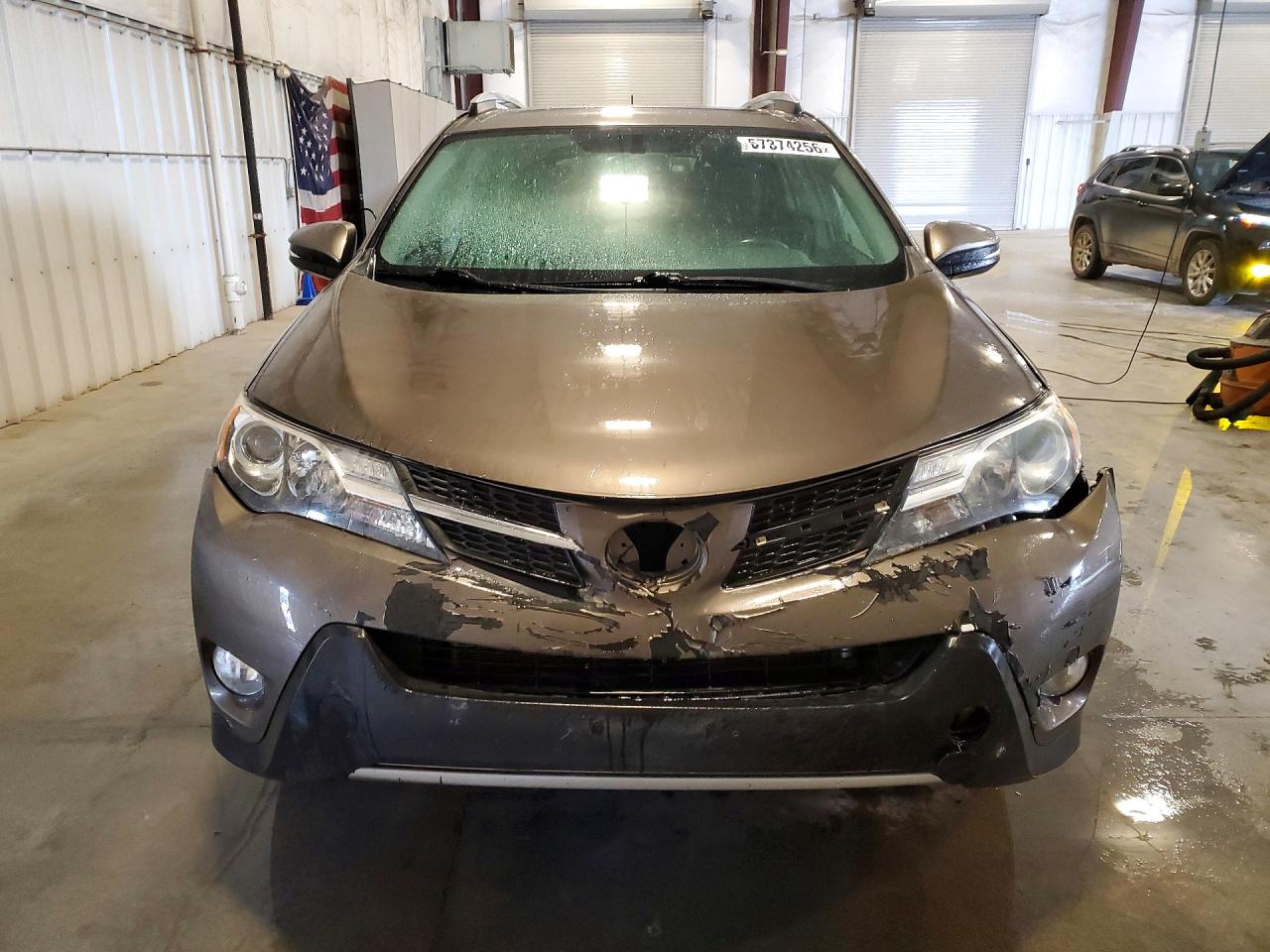 2014 Toyota Rav4 Xle Brown vin: JTMRFREV4ED073502