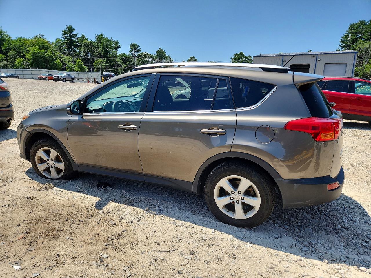 2014 Toyota Rav4 Xle Gray vin: JTMRFREV4ED085245