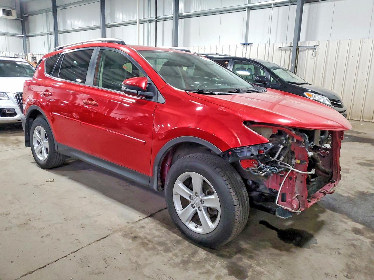 2014 Toyota Rav4 Xle Red vin: JTMRFREV4EJ004360