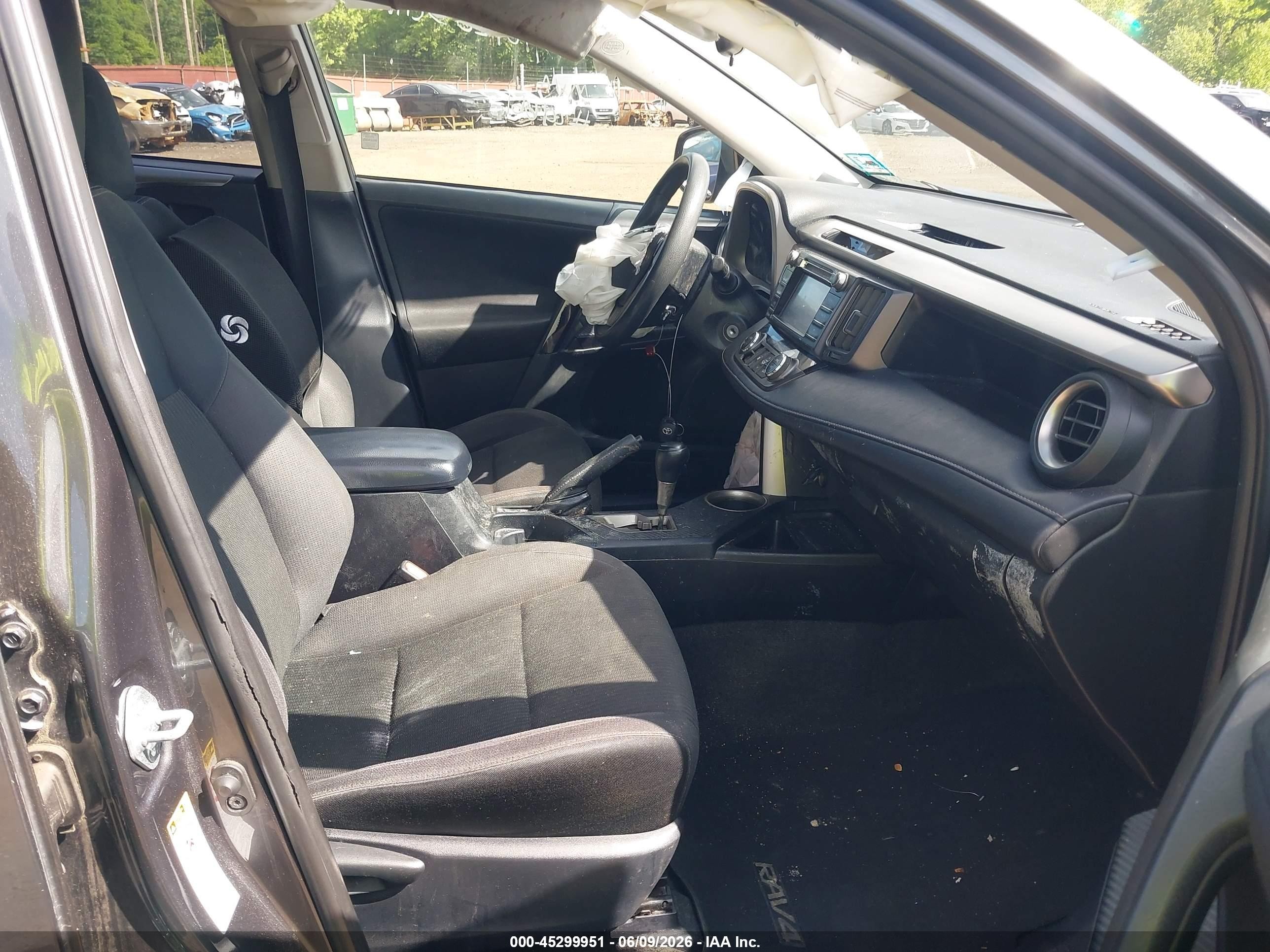 2014 Toyota Rav4 Xle Gray vin: JTMRFREV4EJ012443