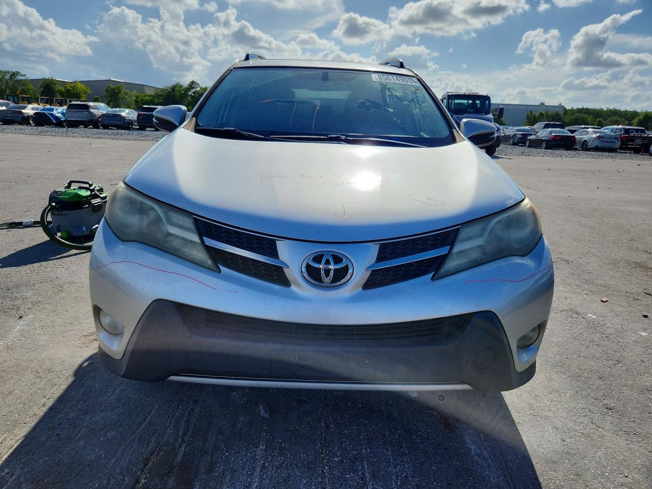 2015 Toyota Rav4 Xle Silver vin: JTMRFREV4FD111909