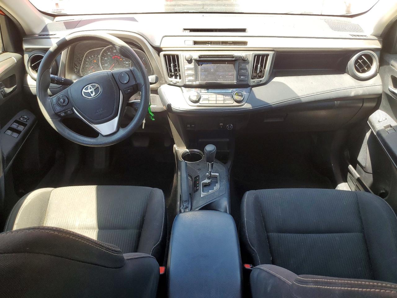 2015 Toyota Rav4 Xle Orange vin: JTMRFREV4FD128130