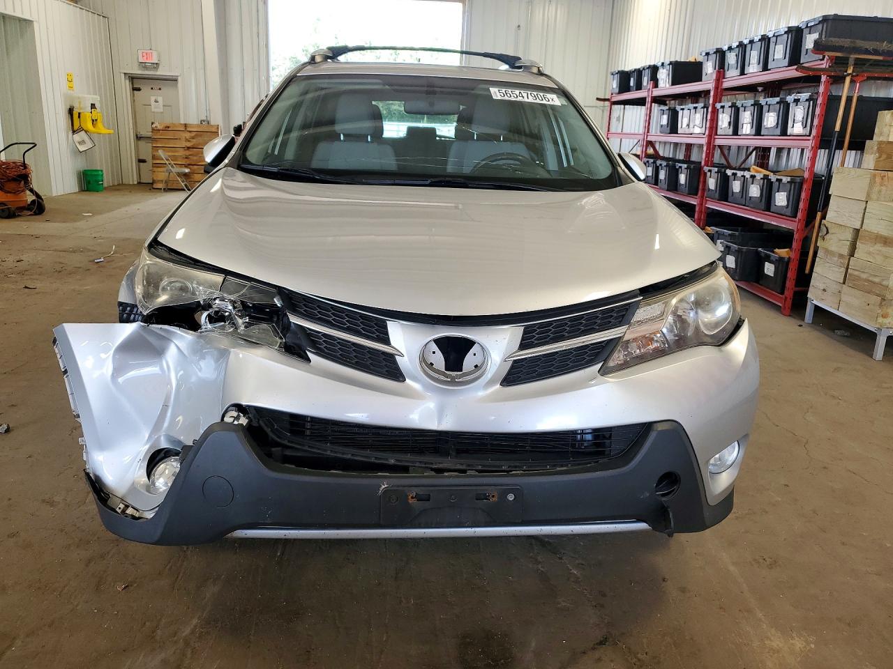 2015 Toyota Rav4 Xle Silver vin: JTMRFREV4FD163251