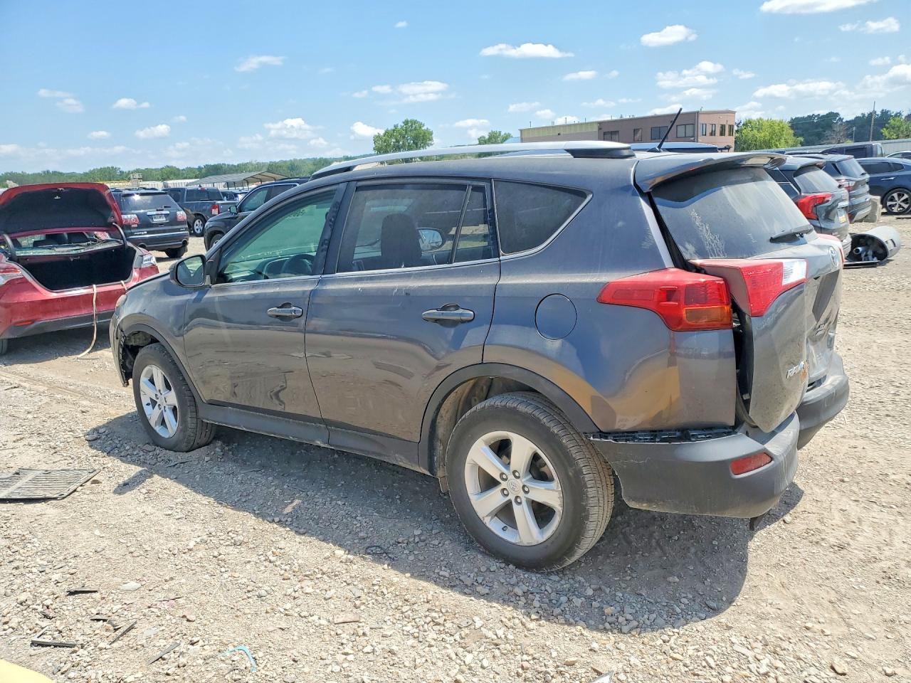2013 Toyota Rav4 Xle Gray vin: JTMRFREV5D5000843