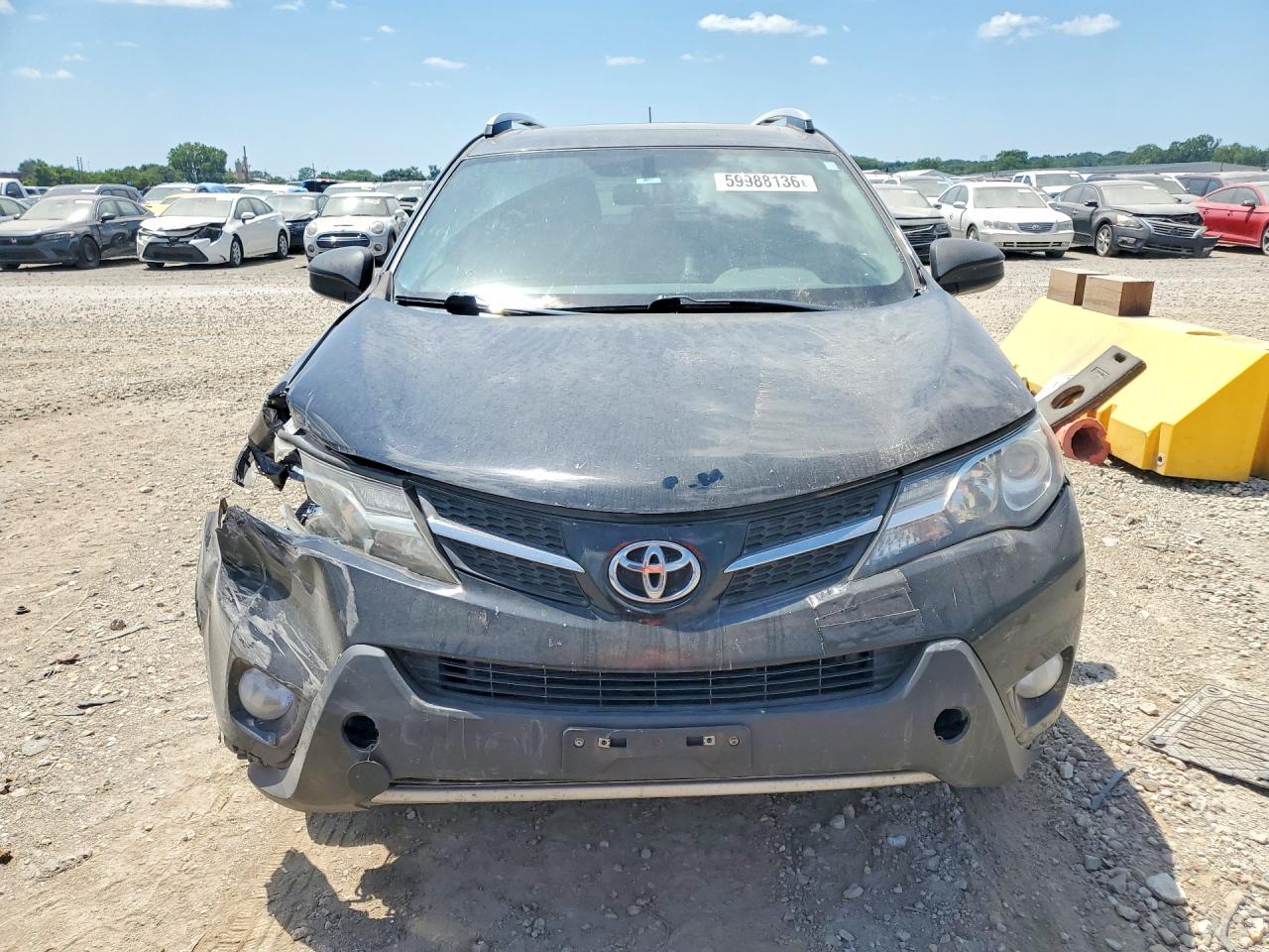 2013 Toyota Rav4 Xle Gray vin: JTMRFREV5D5000843