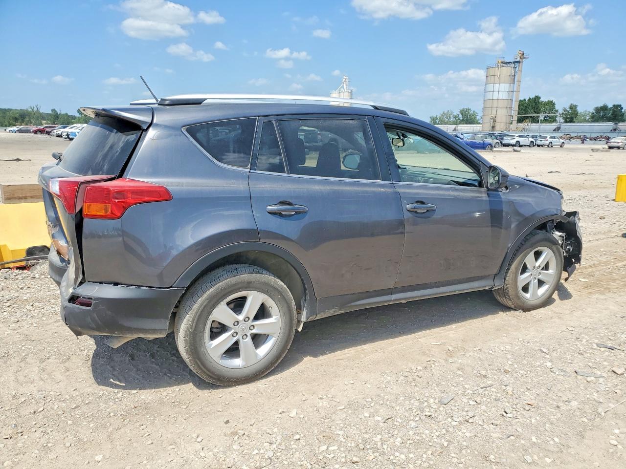 2013 Toyota Rav4 Xle Gray vin: JTMRFREV5D5000843