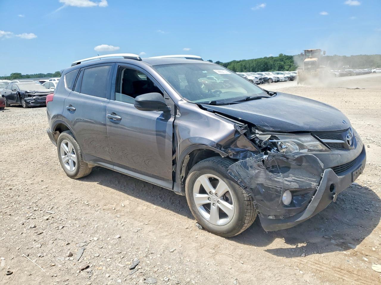 2013 Toyota Rav4 Xle Gray vin: JTMRFREV5D5000843